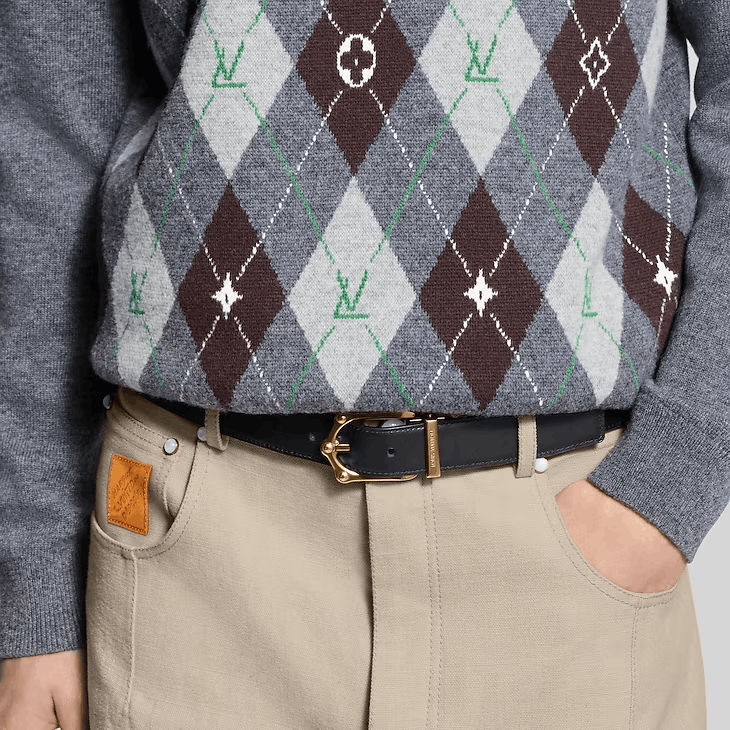 Louis Vuitton Frog 30MM Reversible Belt 100CM Size ONE SIZE - 4 Thumbnail