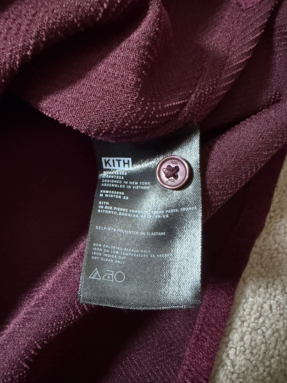 Kith Kith Herringbone Velour Henson Buttondown Size US M / EU 48-50 / 2 - 5 Thumbnail