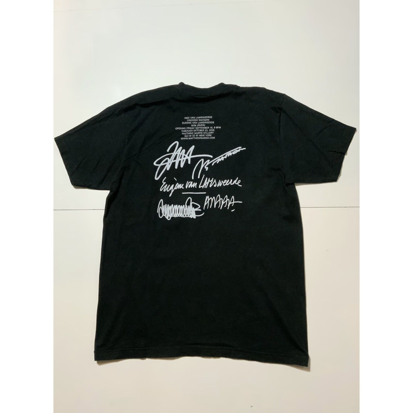 American Apparel VINTAGE American Apparel Matthew Marks Gallery Art The Now People Life On Earth T-Shirt Mens L Black Art The Now People Life On Earth T-Shirt Size US L / EU 52-54 / 3 - 2 Thumbnail