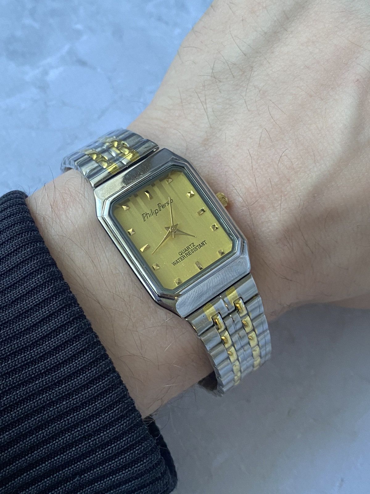 Jewelry Elegant Philip Persio Gold Dial Watch Size ONE SIZE - 4 Thumbnail