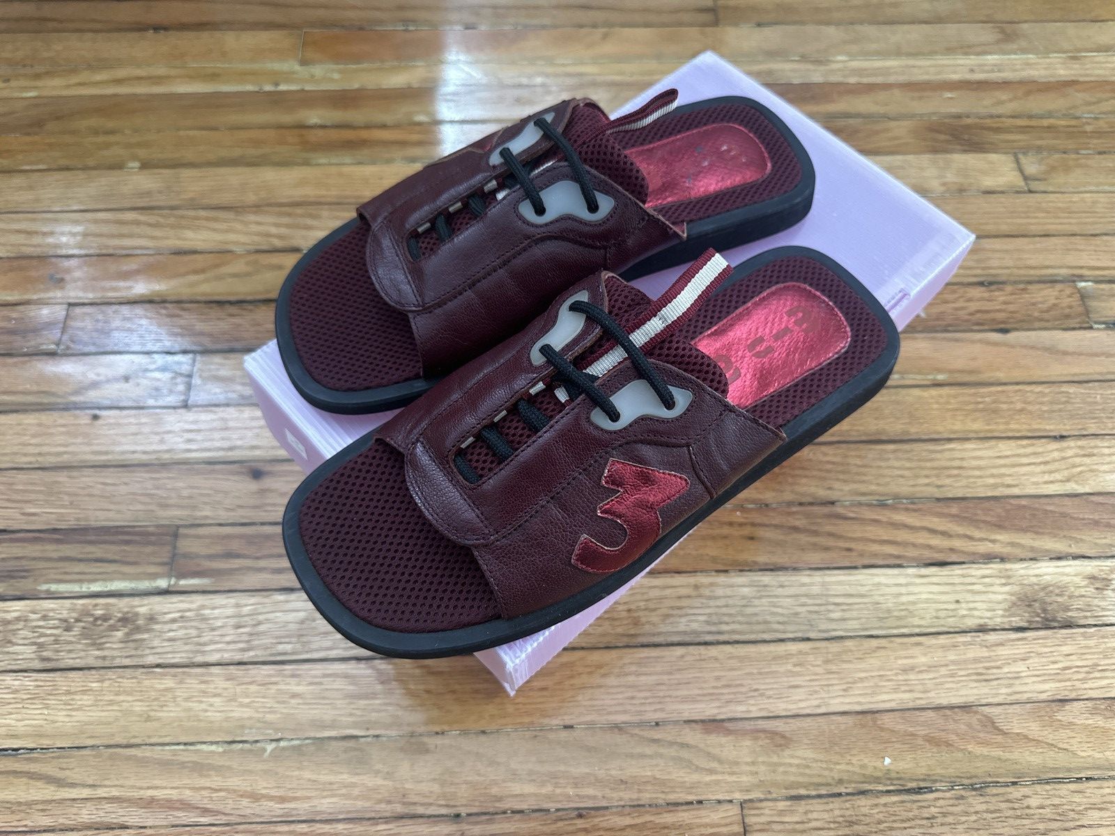 Vintage Vintage Miu Miu SS1999 Red Slip On Shoes | Grailed