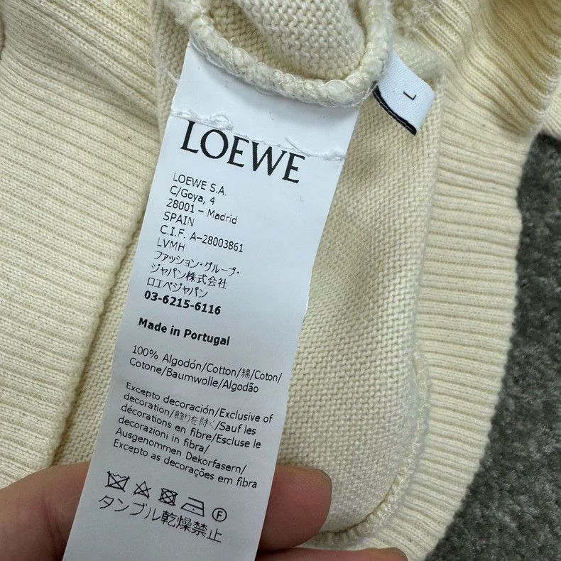 Loewe LOEWE American craftsman bear knit sweater Size L / US 10 / IT 46 - 4 Thumbnail
