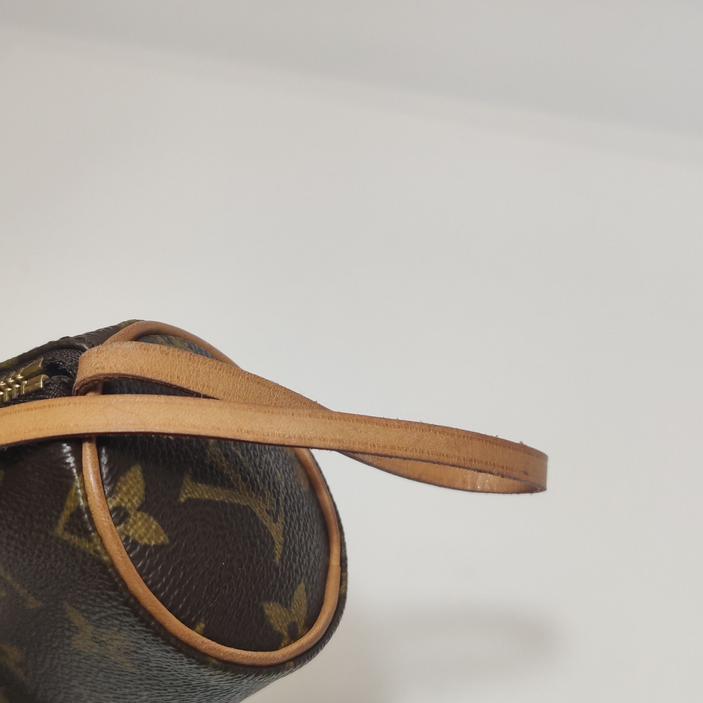Louis Vuitton Louis Vuitton (LV) Papillon Mini Vegetable Tanned Leather M Size ONE SIZE - 9 Thumbnail