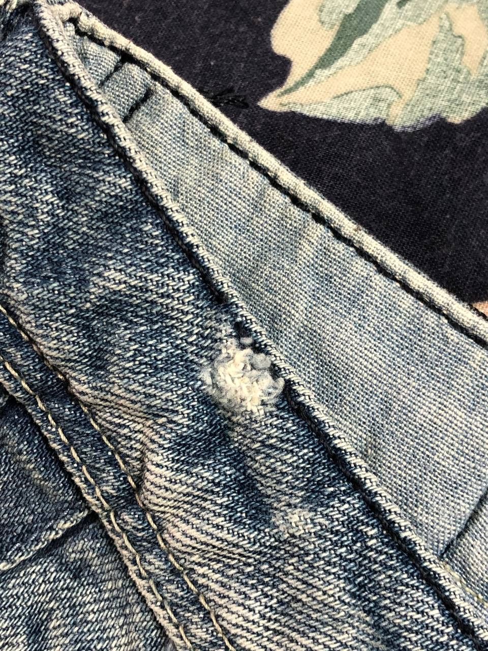 G-Star × Vintage Vintage Jeans Faded Wide Japanese Hype Size 24" / US 00 / IT 34 - 19 Thumbnail