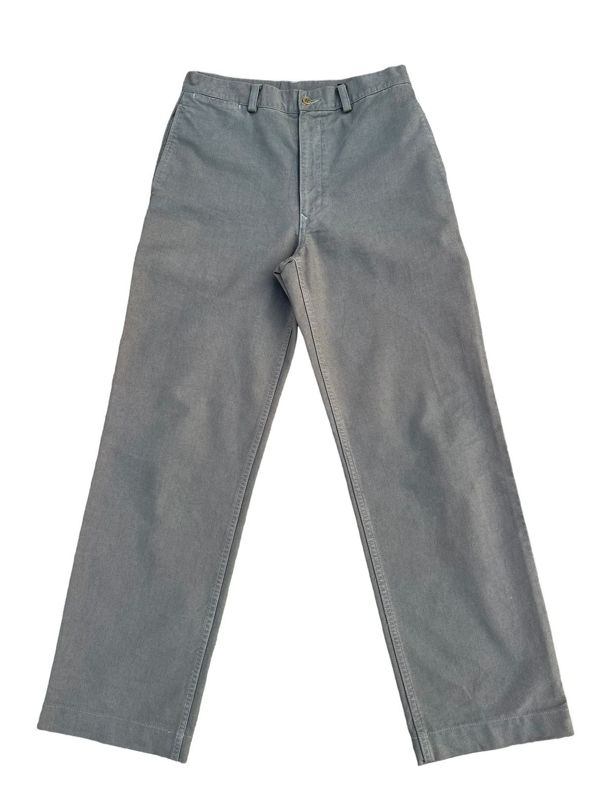 Margaret Howell Vintage Margaret Howell Olive Green Baggy Trouser Pant Size US 30 / EU 46 - 1 Thumbnail
