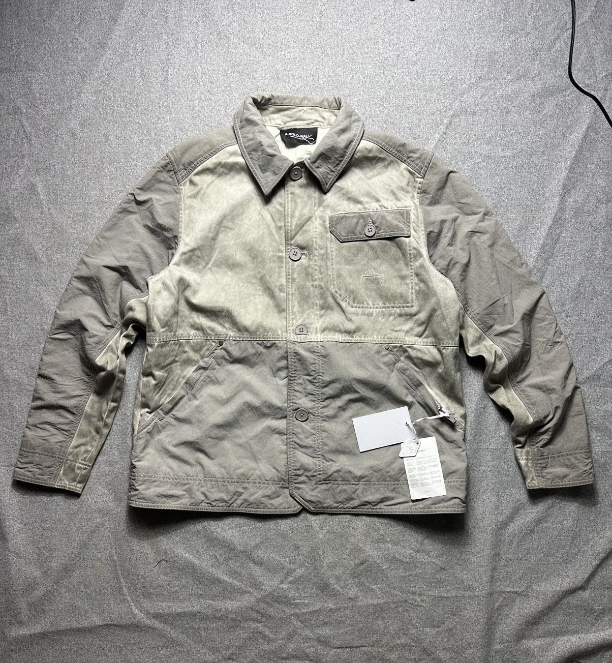 A-COLD-WALL* A Cold Wall ACW - Contrast Workwear Worn Look Jacket Size US M / EU 48-50 / 2 - 1 Thumbnail