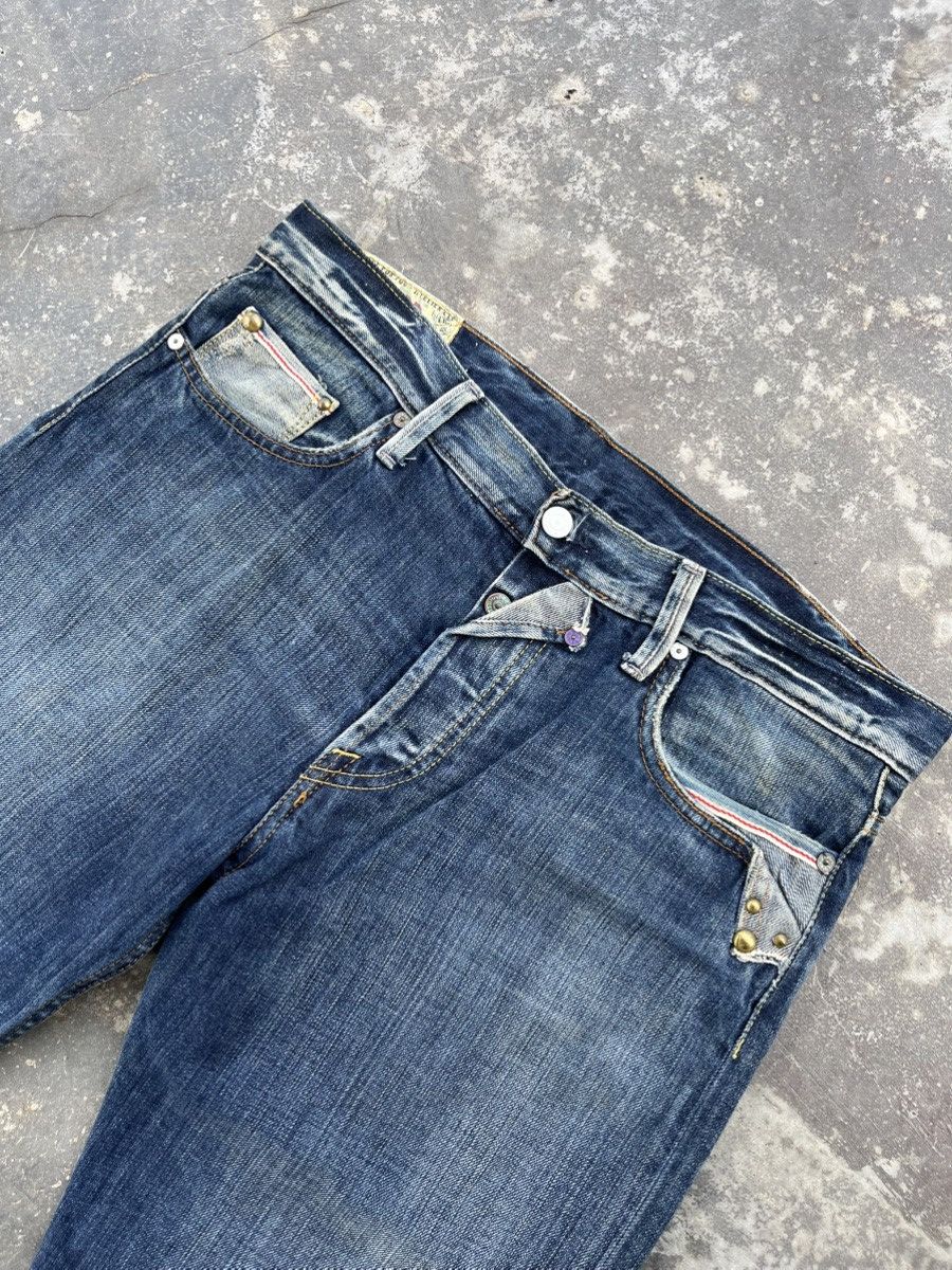 If Six Was Nine × Japanese Brand × Vintage Vintage Selvadge Japan Rags Jeans Size US 34 / EU 50 - 5 Thumbnail