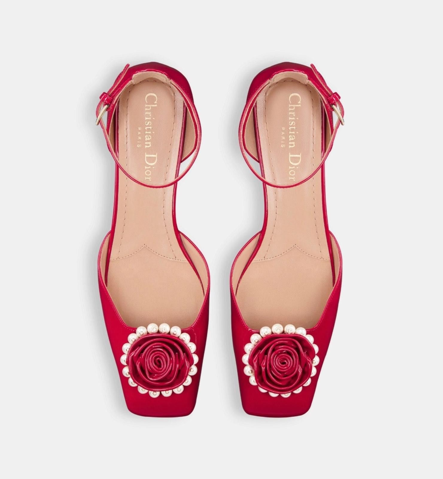 Dior Dior Rose Pearl Pump Size US 5 / IT 35 - 4 Thumbnail
