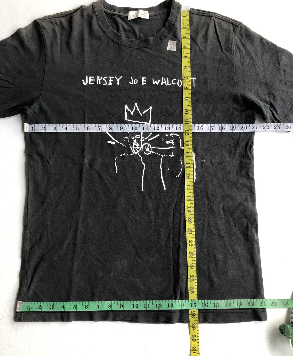 Vintage Vintage Black Tee- Jersey jo E walcot Crown Spider Print Size US M / EU 48-50 / 2 - 2 Thumbnail