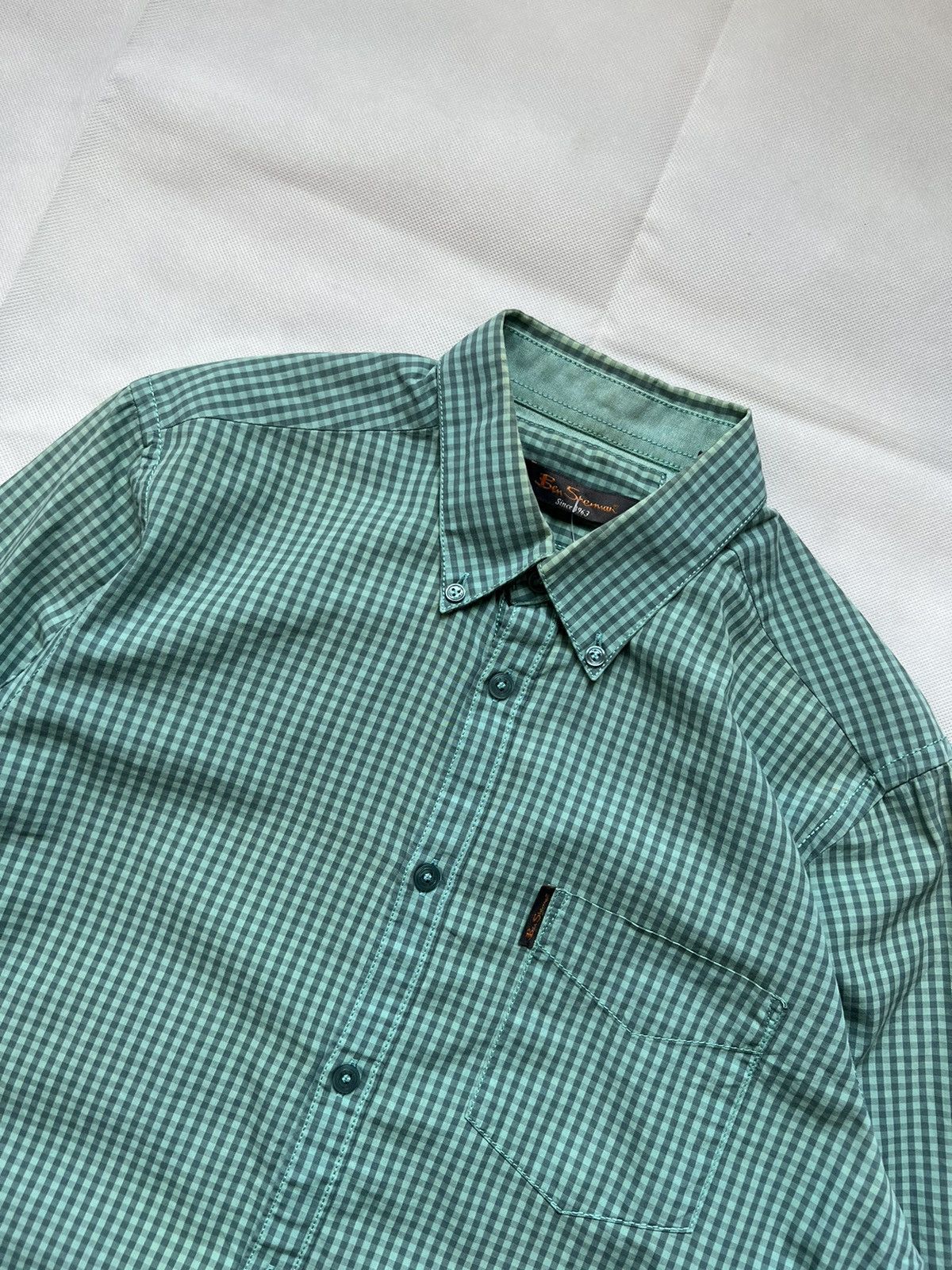 Ben Sherman Ben Sherman Checkered Button Up Flannel Size US M / EU 48-50 / 2 - 5 Thumbnail