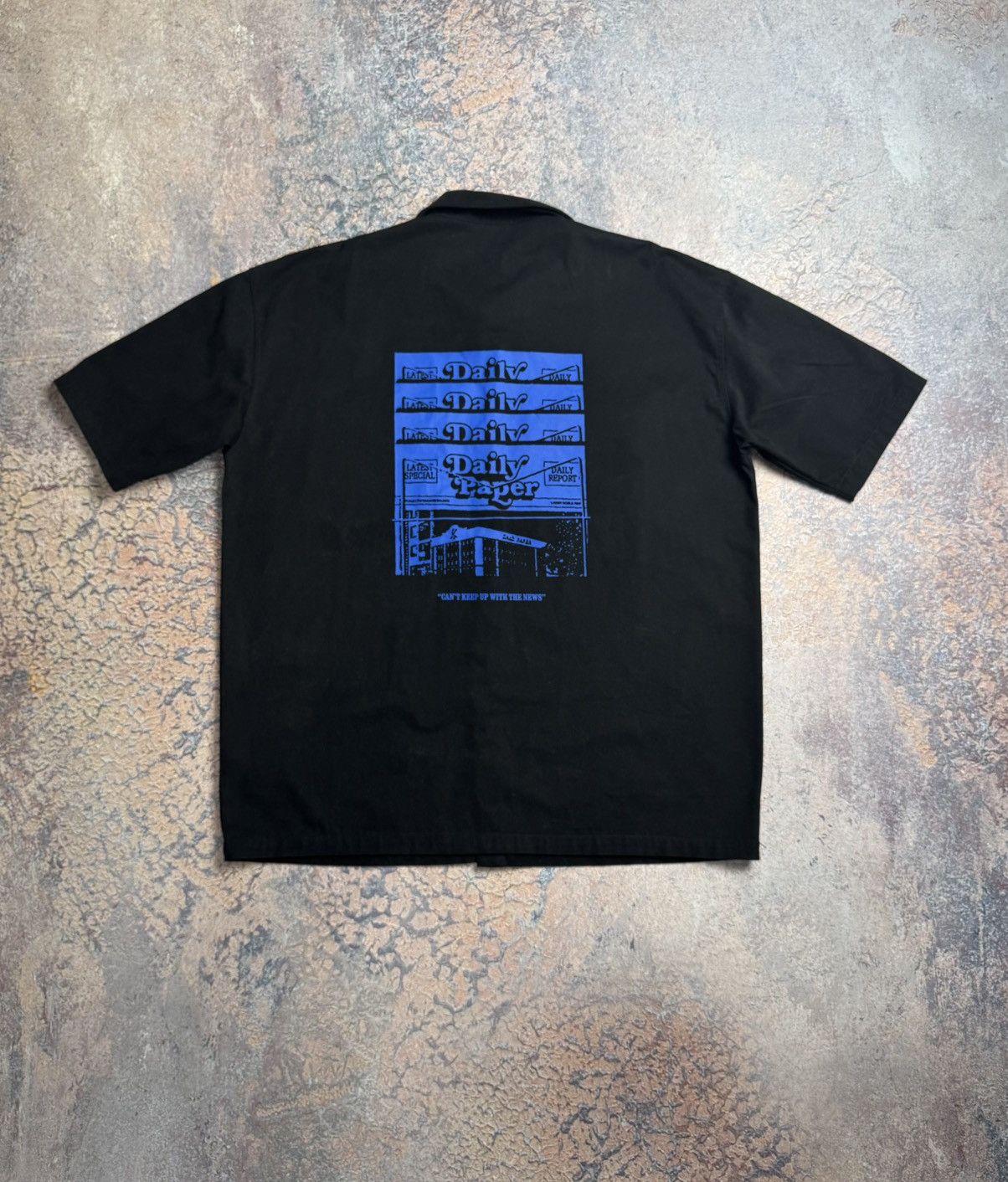 Daily Paper Daily Paper Natir SS Shirt Black Size XL Size US XL / EU 56 / 4 - 2 Thumbnail