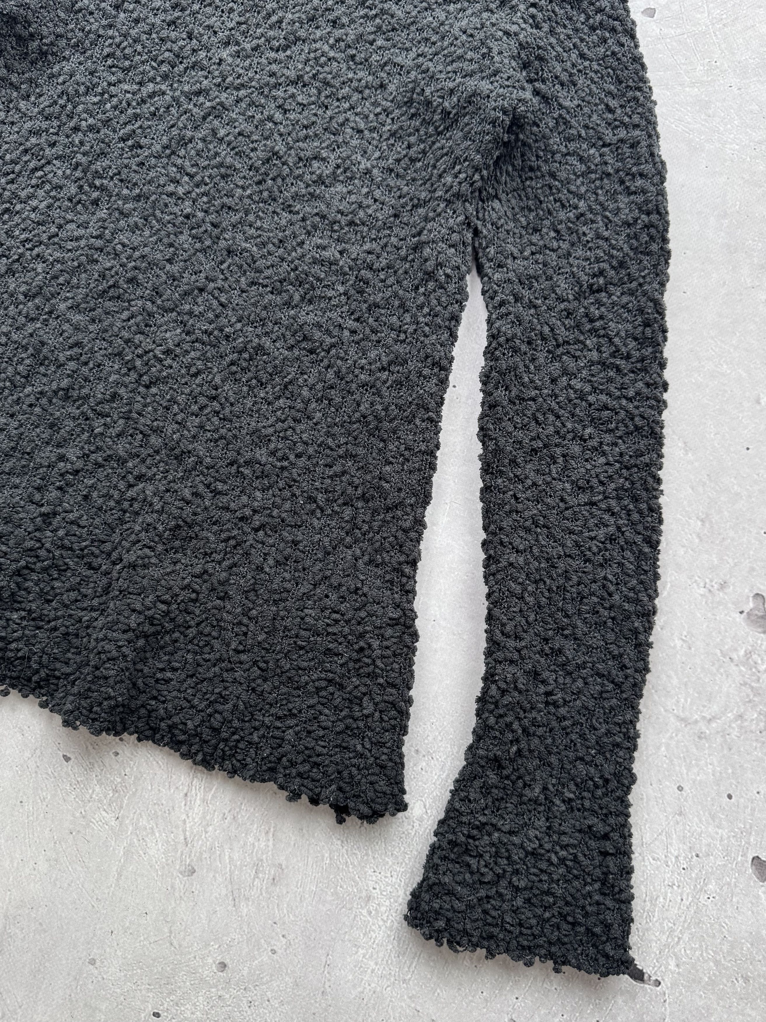 Comme des Garcons × Comme des Garcons SHIRT × Vintage Comme des Garcons Vintage Fuzzy Hight Neck Sweater Size L / US 10 / IT 46 - 4 Thumbnail