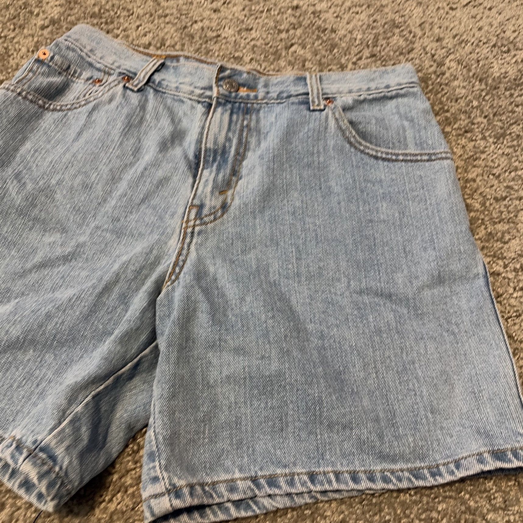 Levi's VINTAGE Levi’s 550 Relaxed Fit Bermuda Denim Blue Jean Shorts Women 10 Blue Size 32" / US 10 / IT 46 - 3 Thumbnail