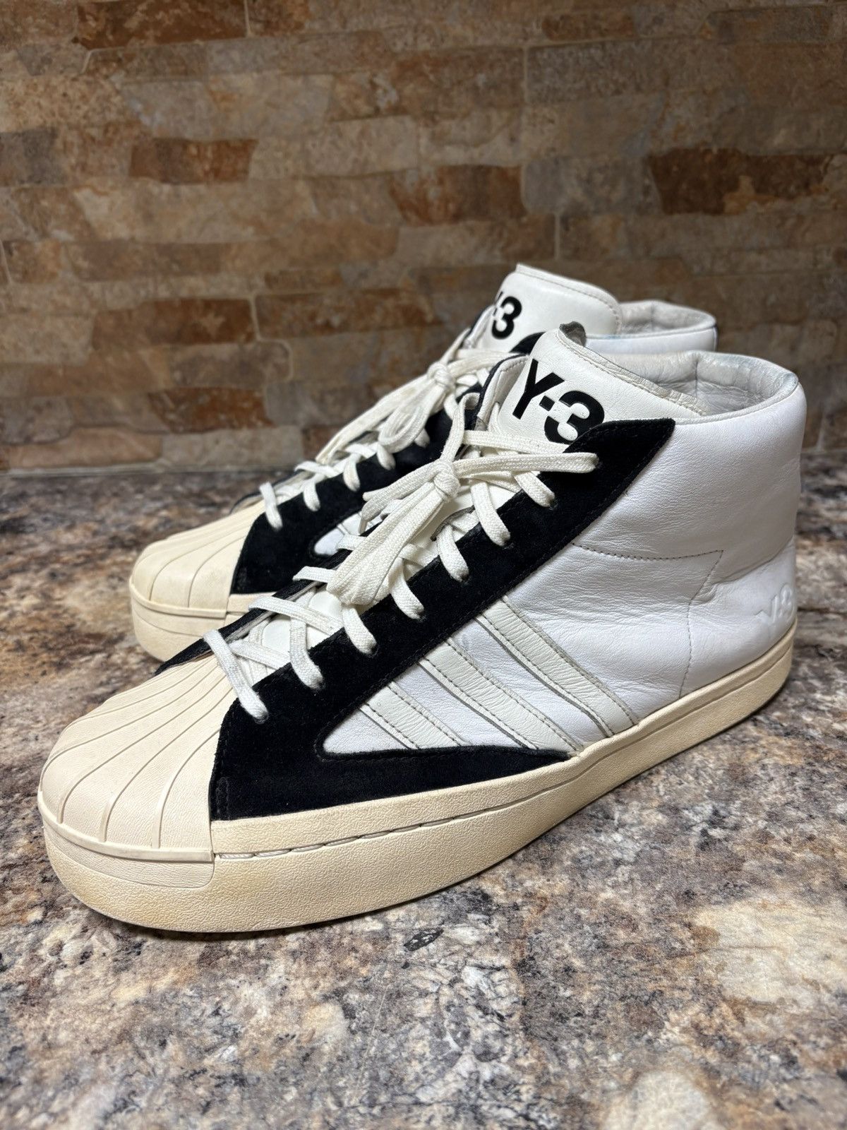 Adidas × Y-3 × Yohji Yamamoto Adidas Y-3 Yohji Pro - cloud white