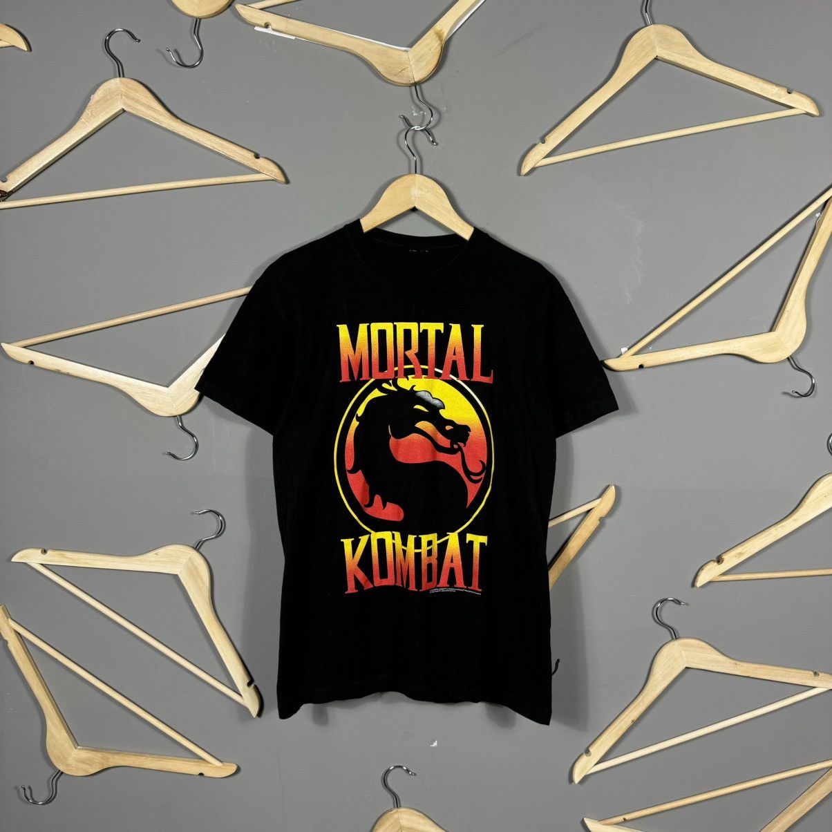 Vintage Vintage 1992 Reprint Mortal Combat T-shirt Size US M / EU 48-50 / 2 - 1 Thumbnail