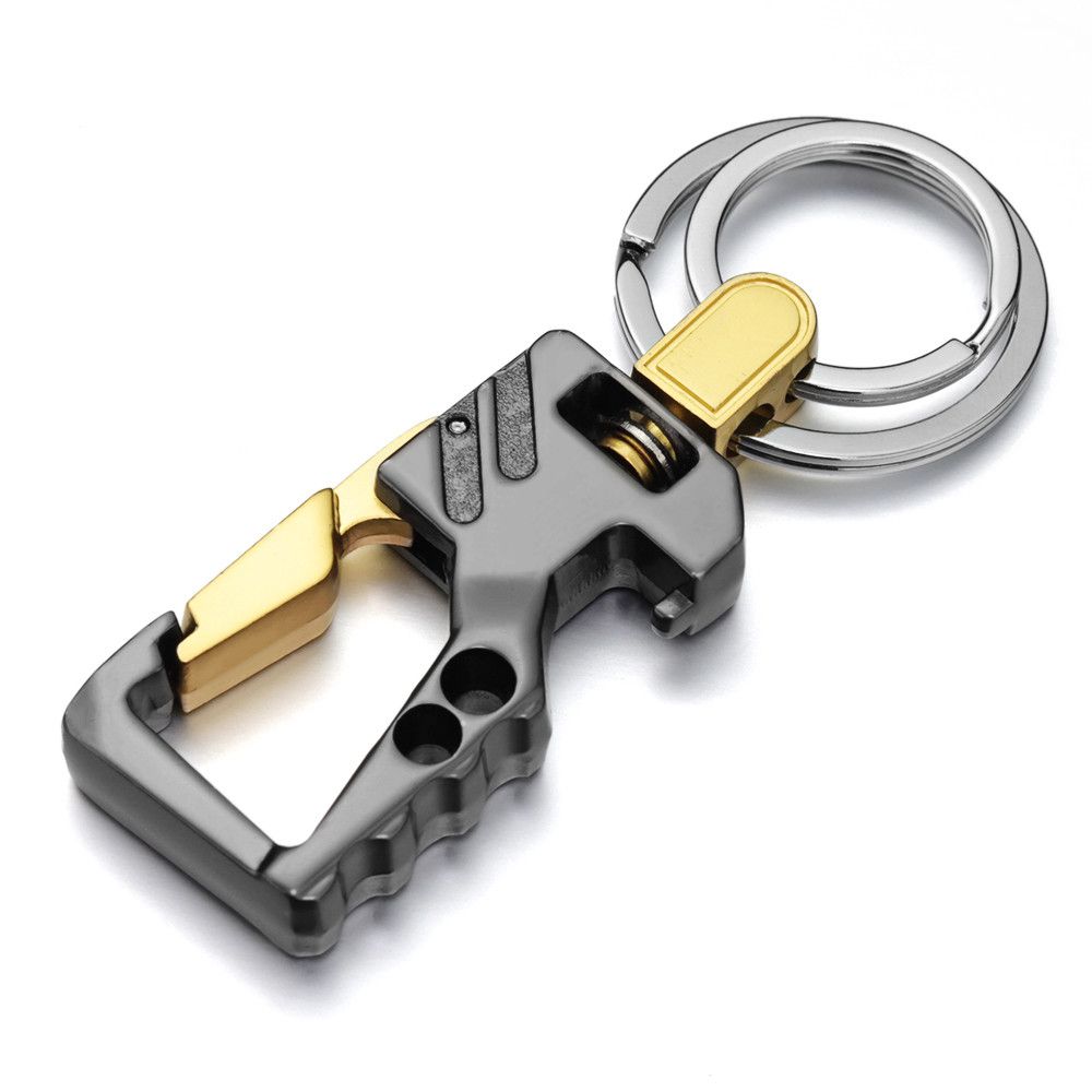 Jewelry Leather Punk Rock Retro Spring Key Chains Size ONE SIZE - 3 Thumbnail