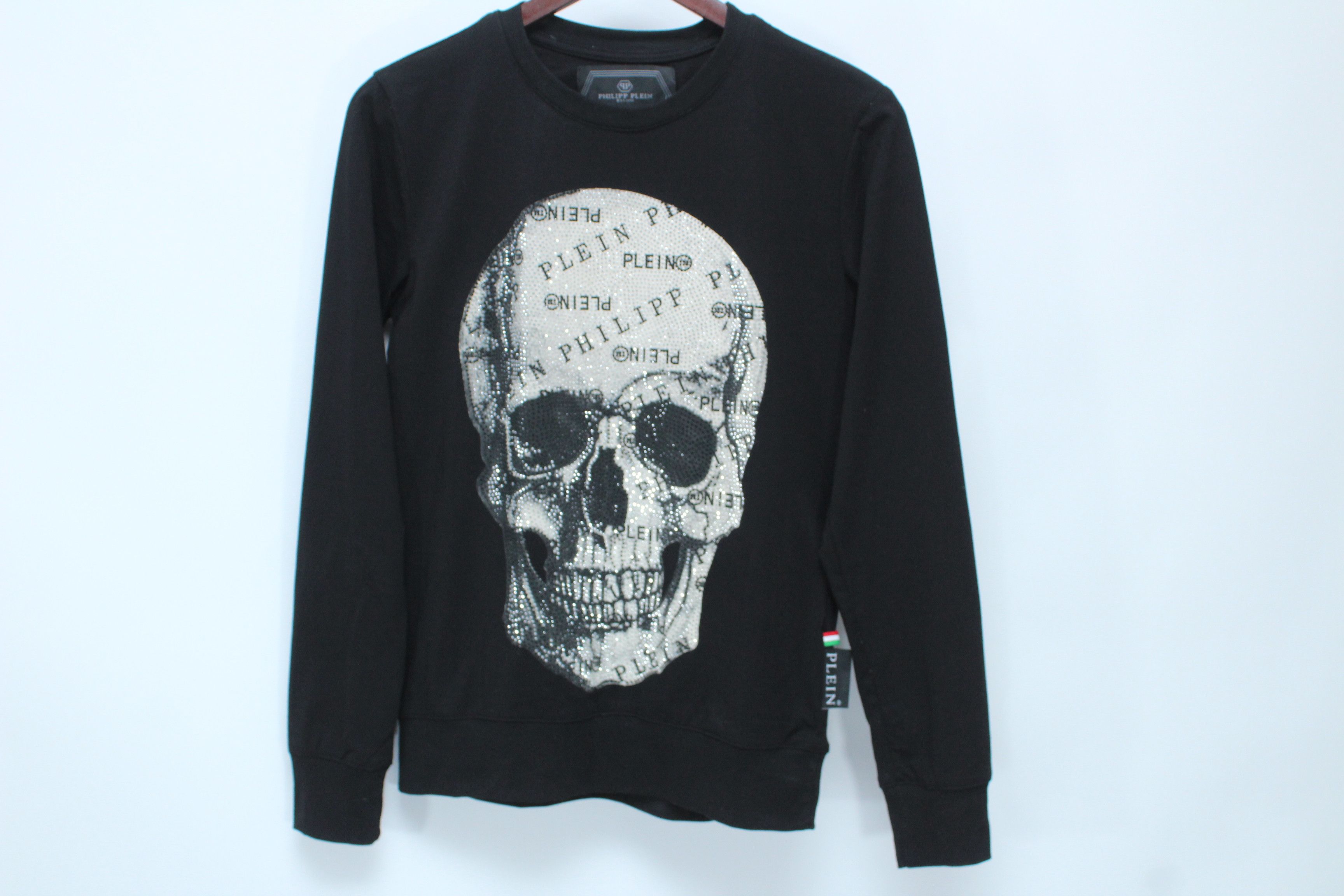 Philipp Plein Philipp Plein Sweater Long Sleeve T-Shirt Skull Logo Hype Size US M / EU 48-50 / 2 - 2 Thumbnail