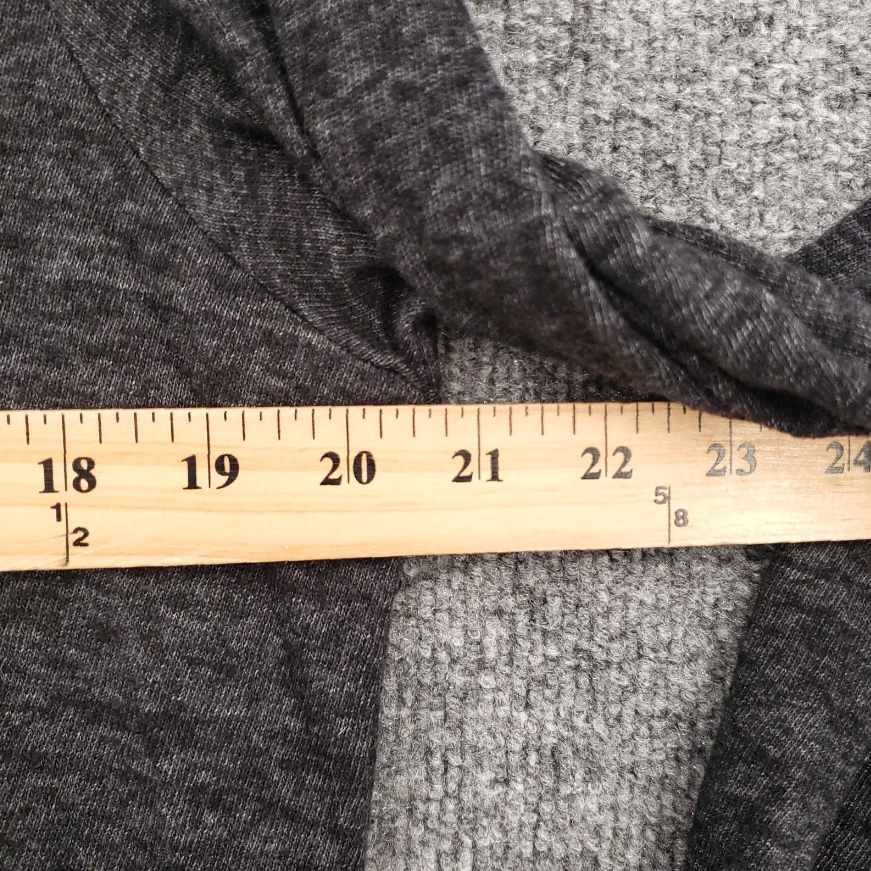 Prana prAna Hoodie Womens L Gray Devan Henley Pullover Long Sleeve Sweatshirt Casual Outdoor Fall Winter Size L / US 10 / IT 46 - 6 Thumbnail