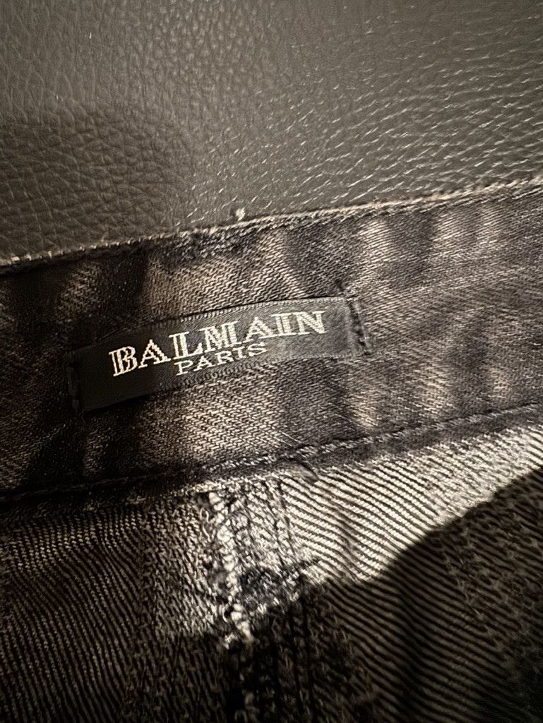Balmain ART BY C.DECARNIN 4 BALMAIN ROCK COLL 2010 Size US 27 - 8 Thumbnail