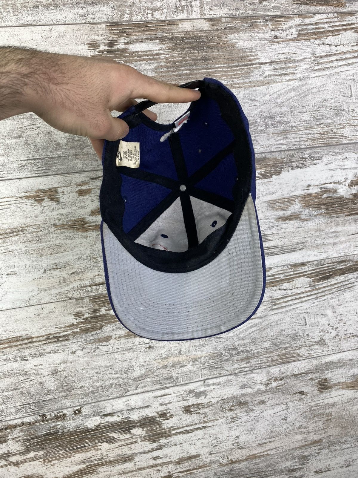 Nike × Vintage Mens Vintage Nike big logo hats cap hat y2k rare swoosh acg Size ONE SIZE - 6 Thumbnail