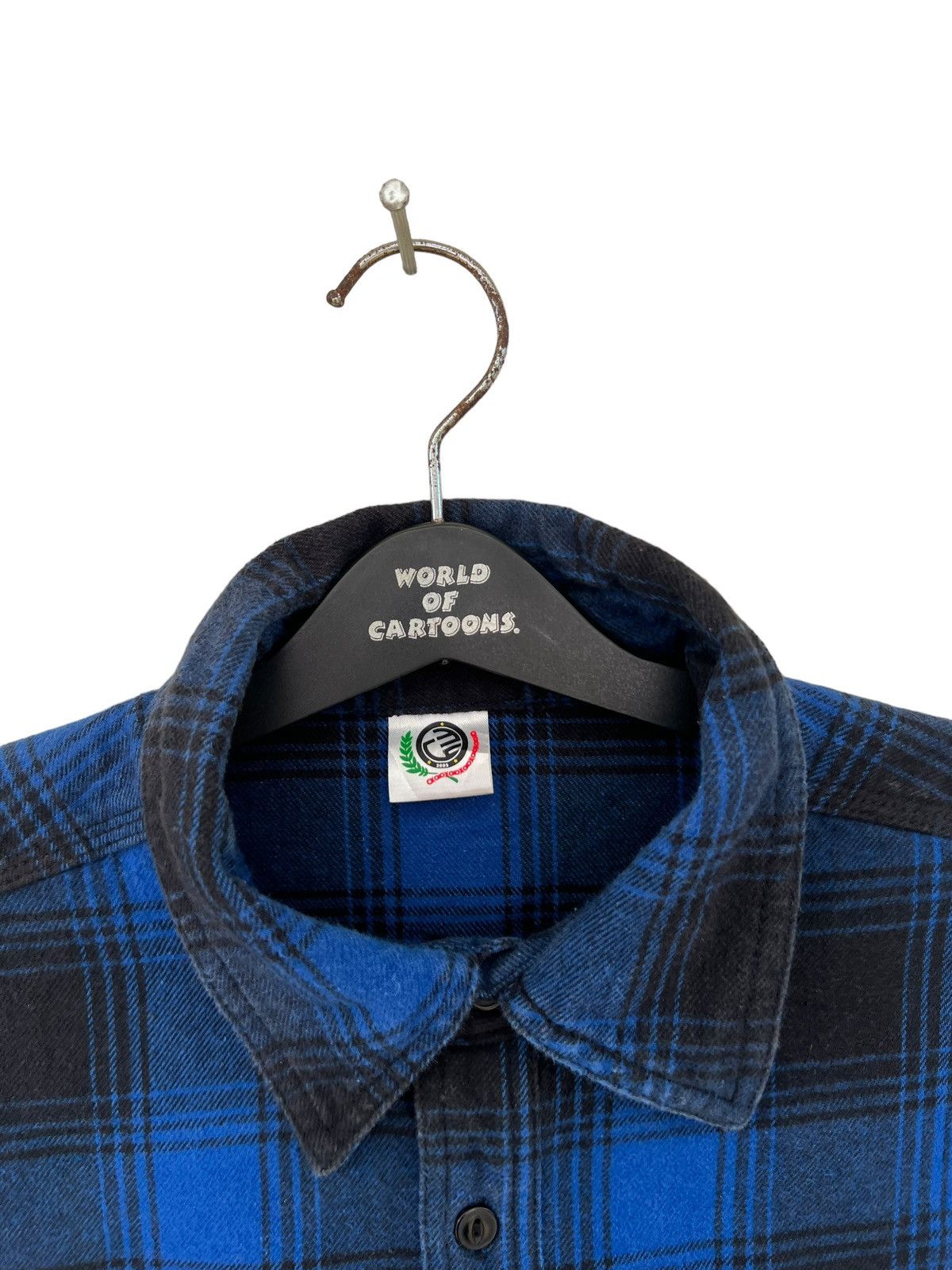 Vintage Japan Brand Cab Clothing 30s 40s Style Thick Flannel Shirt Size US M / EU 48-50 / 2 - 7 Thumbnail