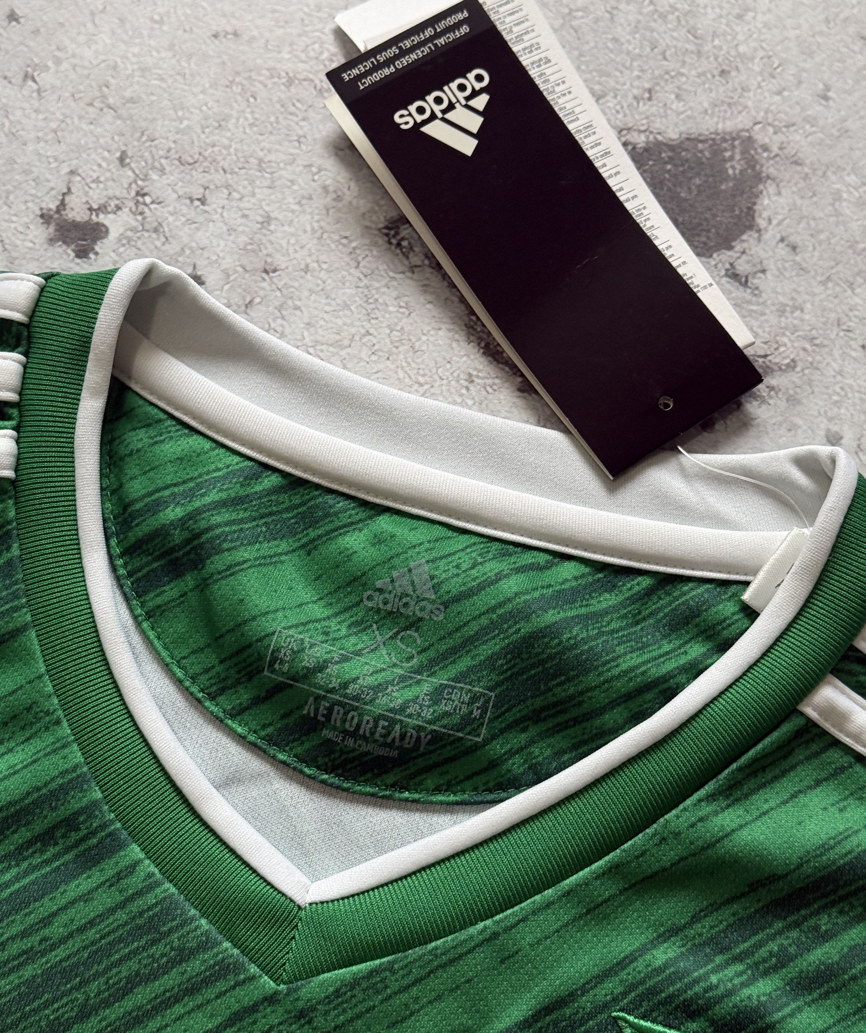 Adidas Northern Ireland 2019 FOOTBALL SHIRT JERSEY WOMEN FL9590 XS Size XS / US 0-2 / IT 36-38 - 3 Thumbnail