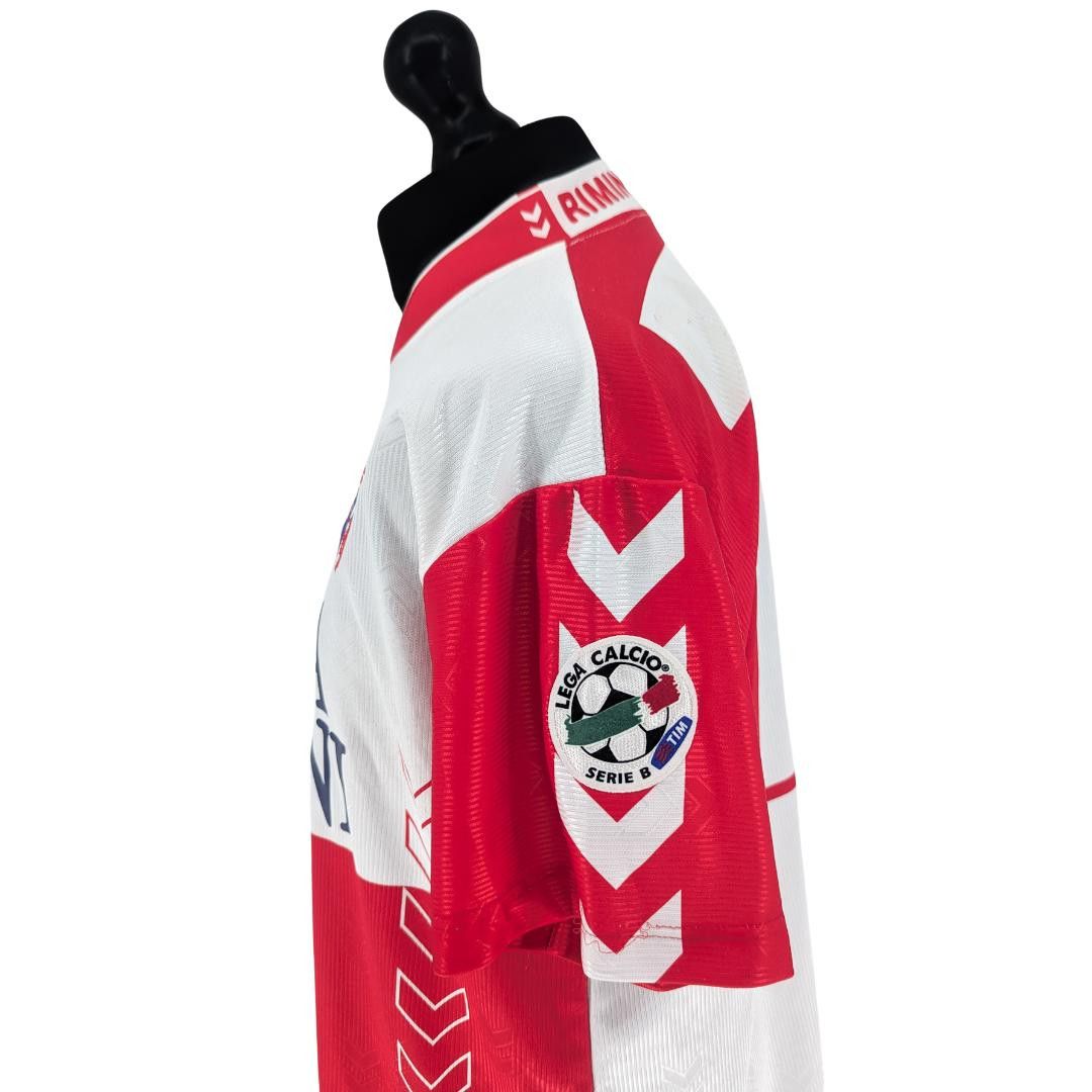 Hummel Rimini Calcio home football shirt 2005/06 - (L) Size US L / EU 52-54 / 3 - 6 Thumbnail