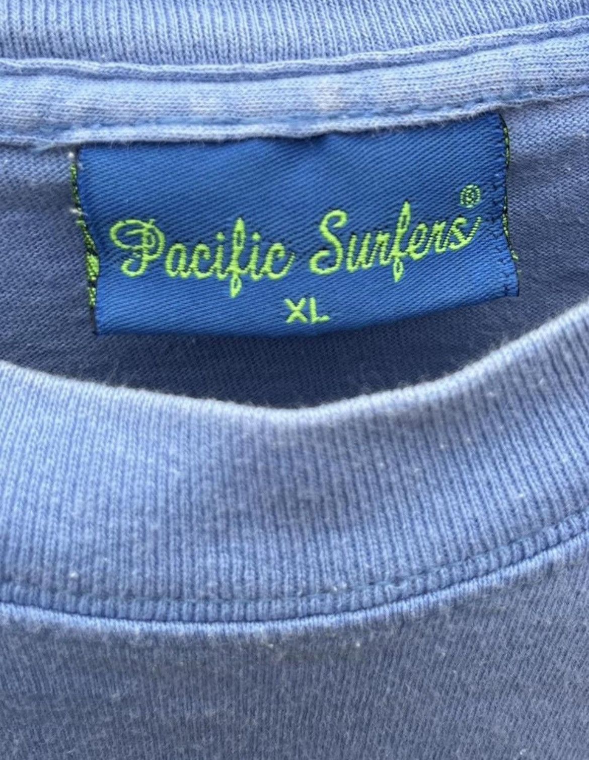Vintage Vintage Pacific Coast Manzanillo Mexico Marlin T-Shirt Blue Size US L / EU 52-54 / 3 - 6 Thumbnail