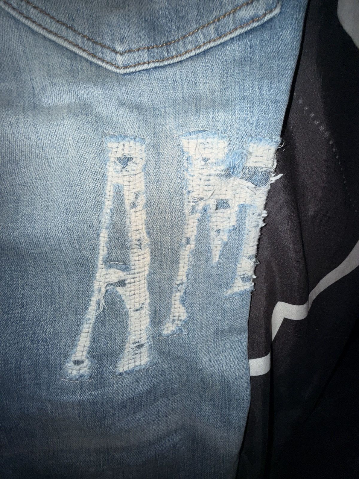 Amiri 🔥 Amiri logo jeans 🔥 Size US 31 - 6 Thumbnail