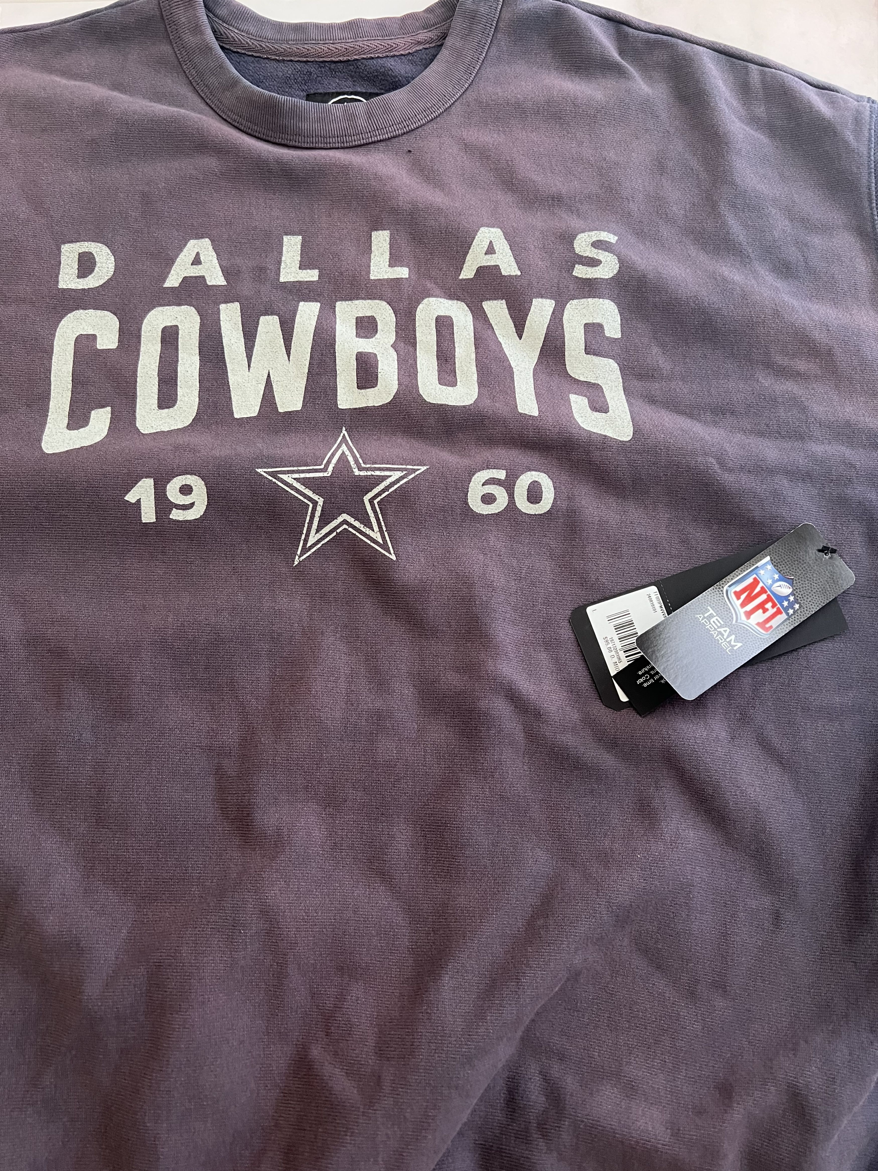 NFL Men’s ‘47 Brand NFL Dallas Cowboys Crewneck Sz Large Size US L / EU 52-54 / 3 - 2 Thumbnail