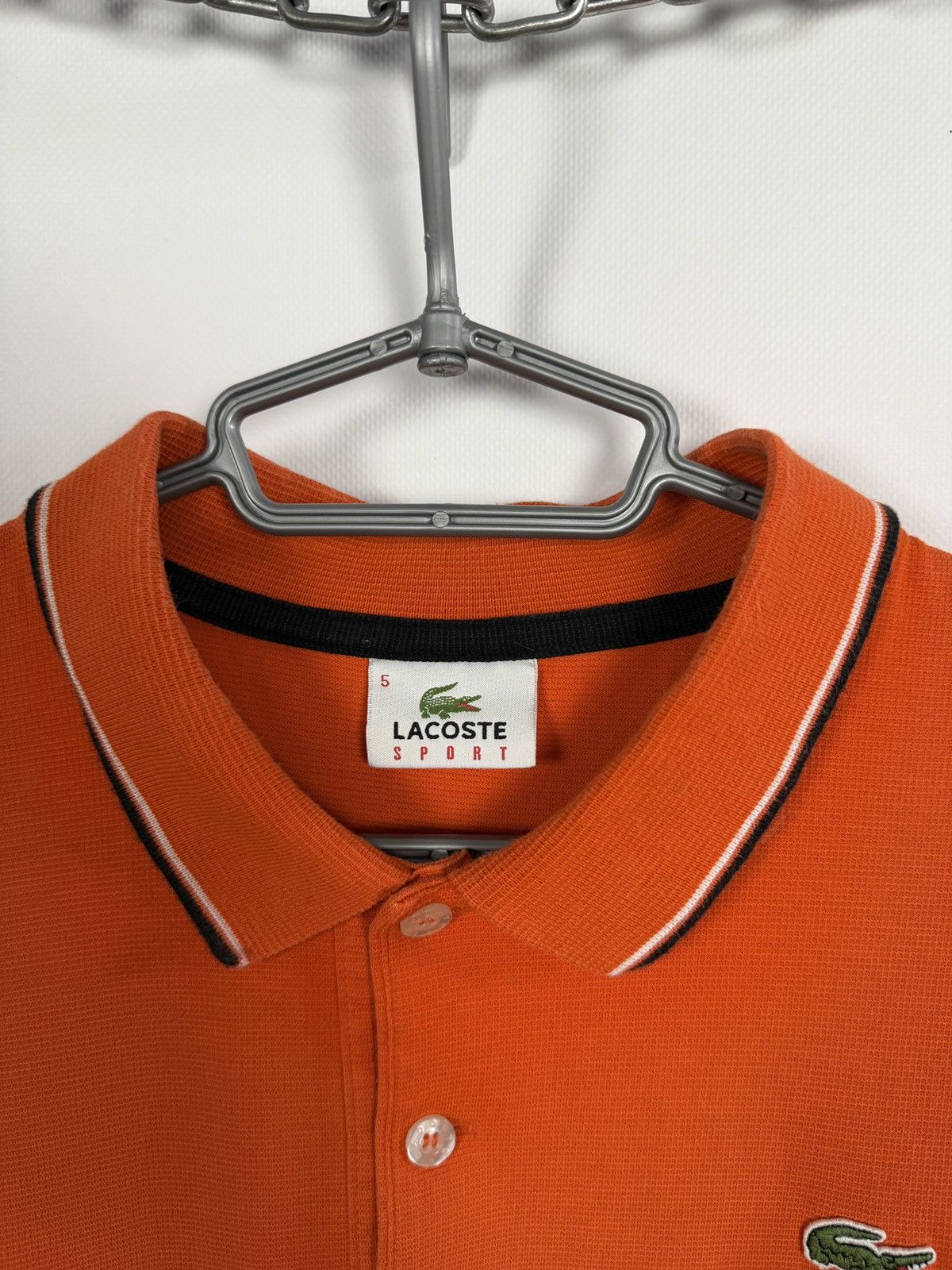Lacoste Men’s Lacoste Sport Short Sleeve Polo Shirt Vintage Size 5 Size US L / EU 52-54 / 3 - 7 Thumbnail