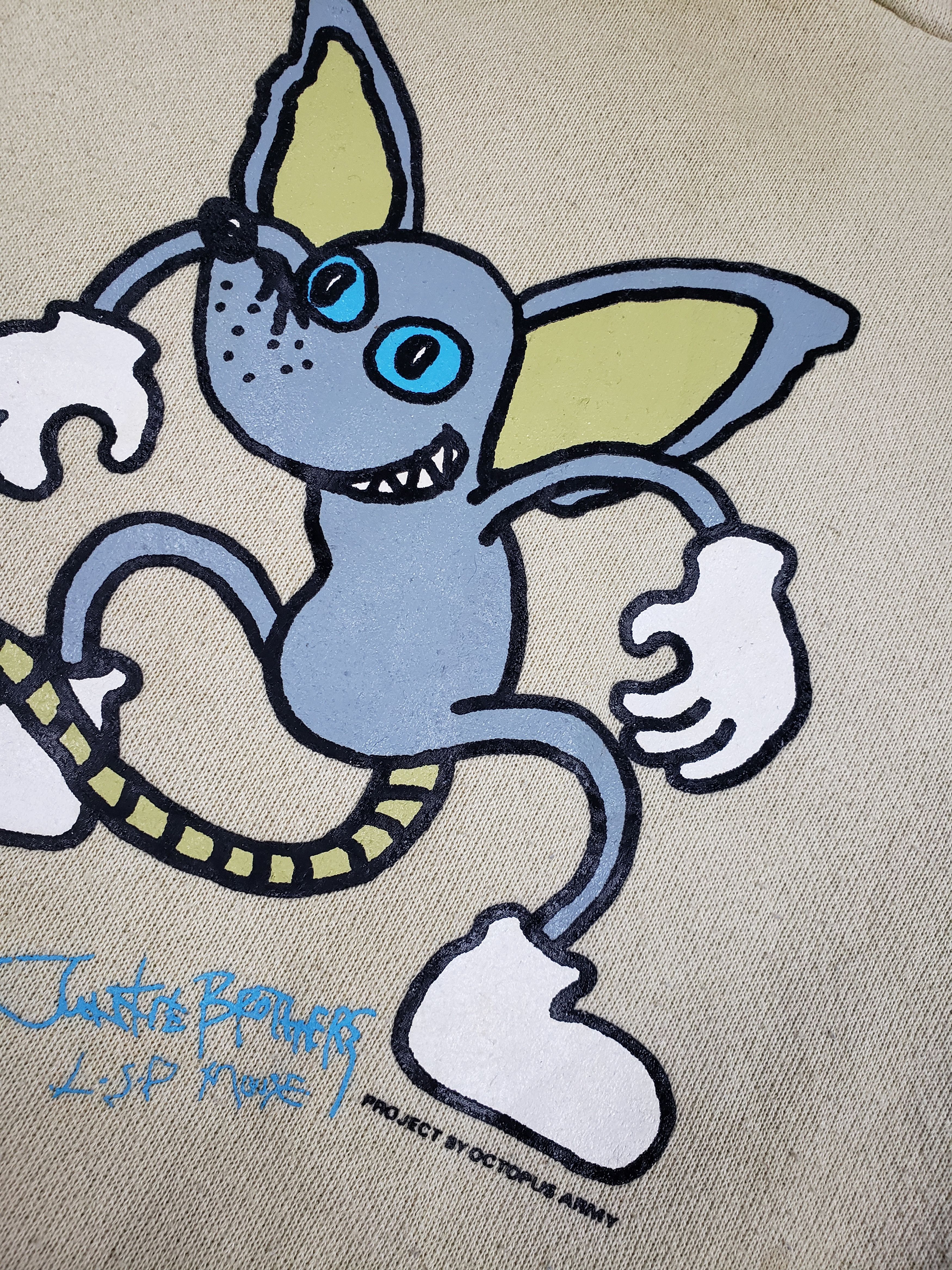 Tultex × Vintage Vintage Crazy Rat Hoodies Size US XL / EU 56 / 4 - 6 Thumbnail