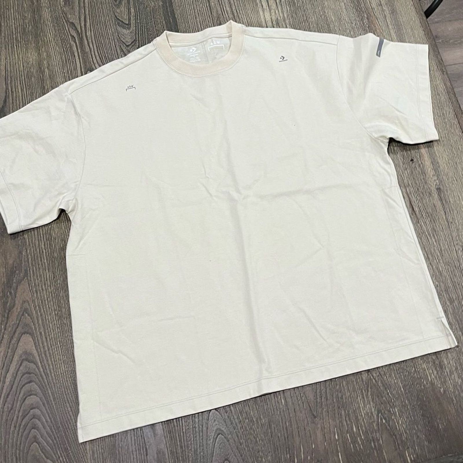 Converse NWT ACW x Converse Tee Short Sleeve Crewneck T-Shirt Stone M Size US M / EU 48-50 / 2 - 1 Thumbnail