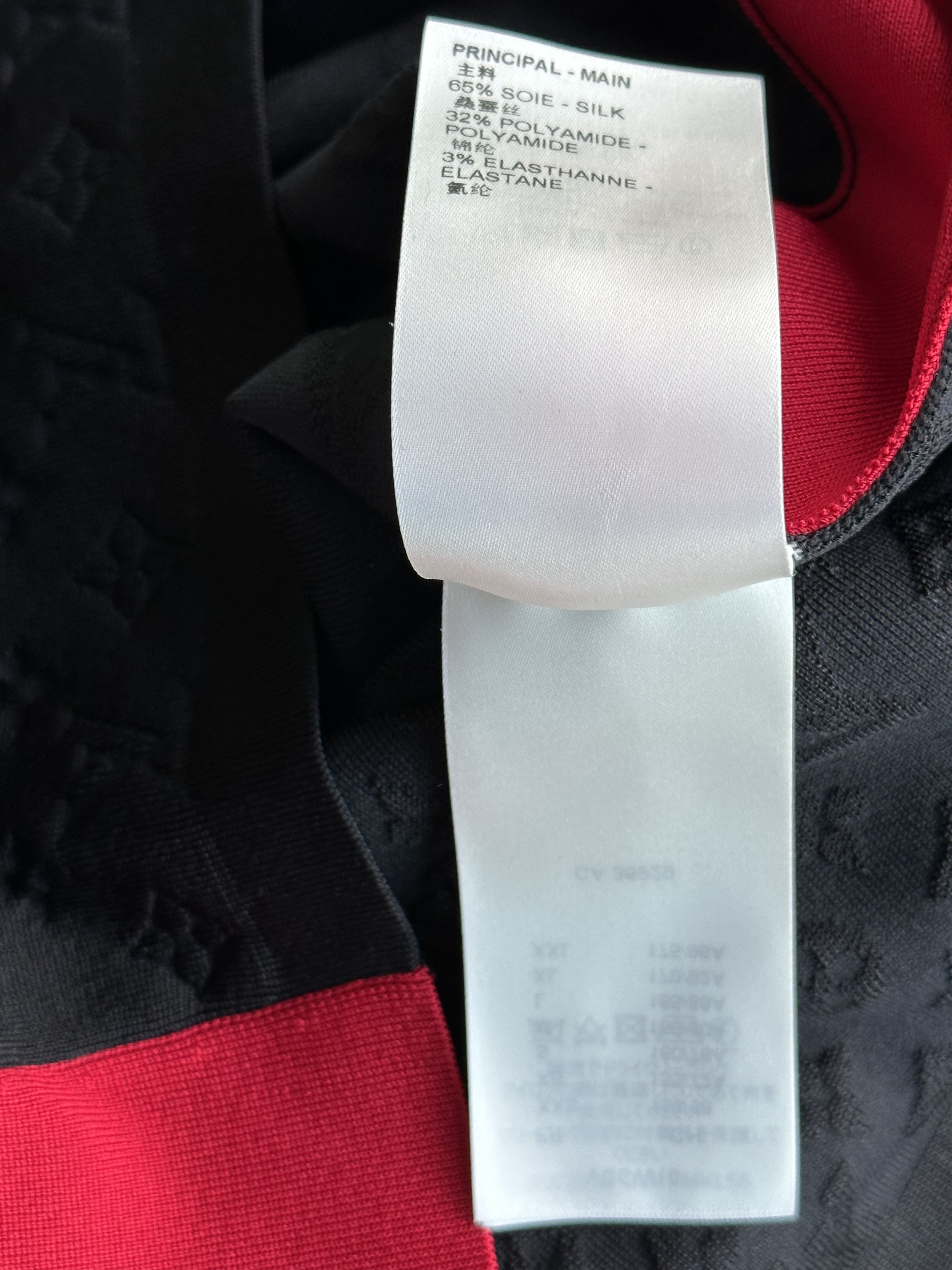 Louis Vuitton Louis Vuitton Black & Red Monogram Women's Sweater Size XS / US 0-2 / IT 36-38 - 5 Thumbnail