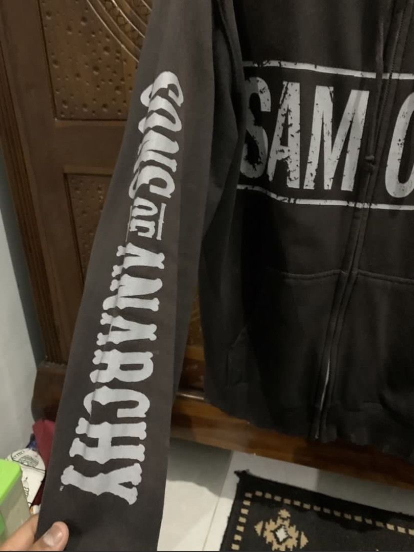 American Apparel Sons Of Anarchy Samcro Reaper Zip Hoodie Size US L / EU 52-54 / 3 - 4 Thumbnail