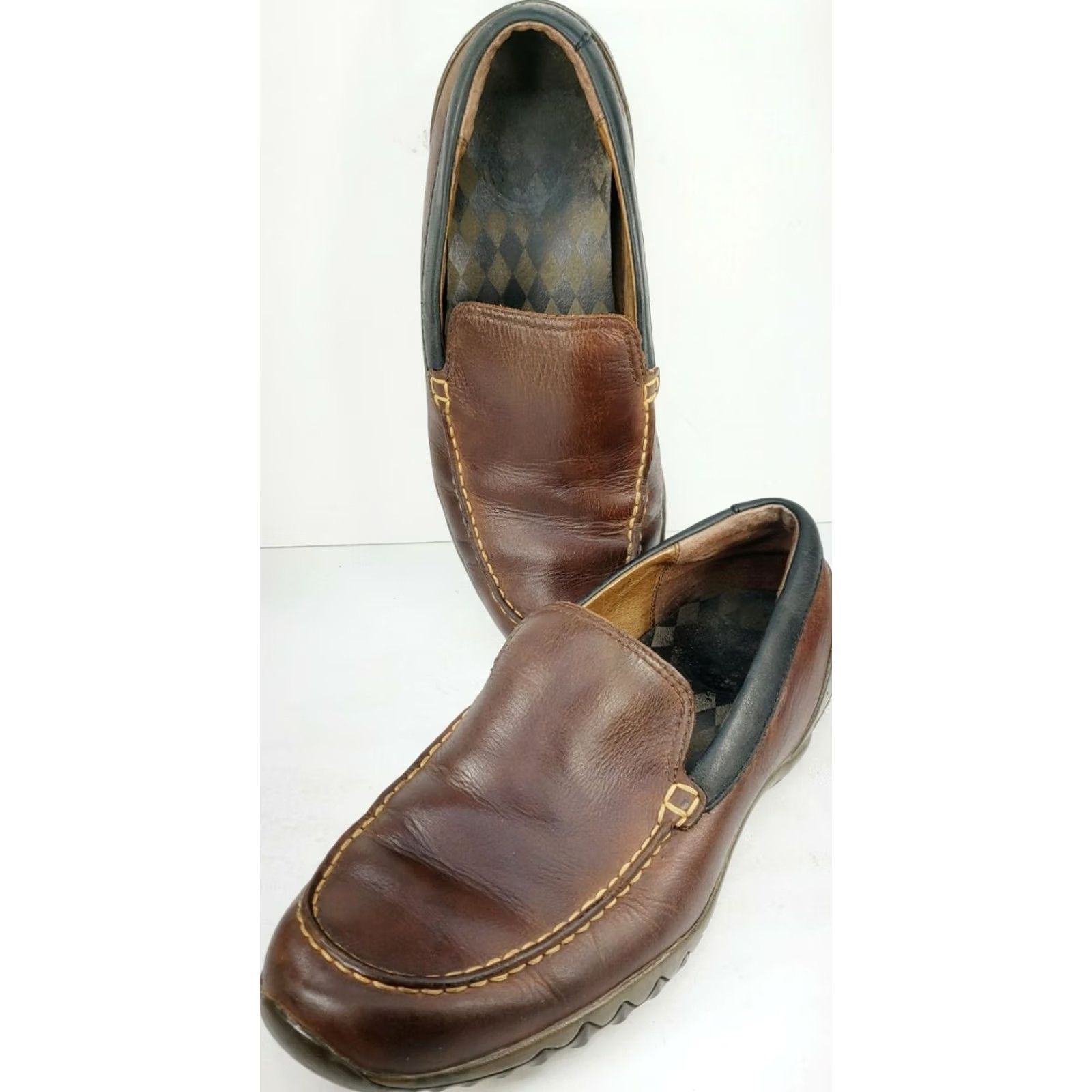Merrell Merrell Men's Moc Toe Loafer Slip On Brown Leather Insole J73279 Size 9M Casual Workwear Outdoor Lifestyle Leather Upper Insole Material Leather Size US 9 / EU 42 - 5 Thumbnail