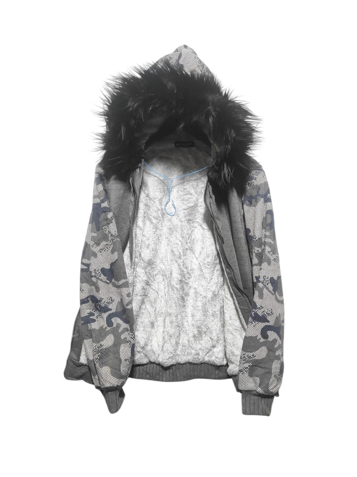Hysteric Glamour A-Hoop Sherpa Zip Fur Hoodie IfSixWasNine LGB style Size US S / EU 44-46 / 1 - 1 Thumbnail
