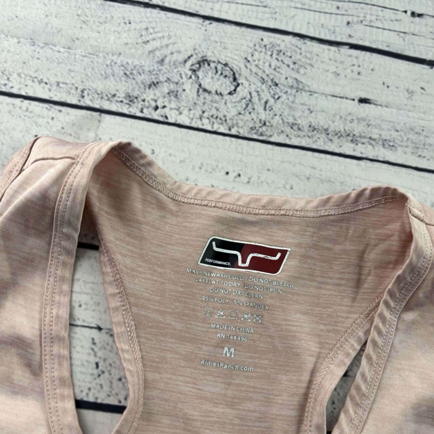 Vintage Kimes Ranch Sleeveless Athletic Tank Top Women's M Pink Size M / US 6-8 / IT 42-44 - 2 Thumbnail