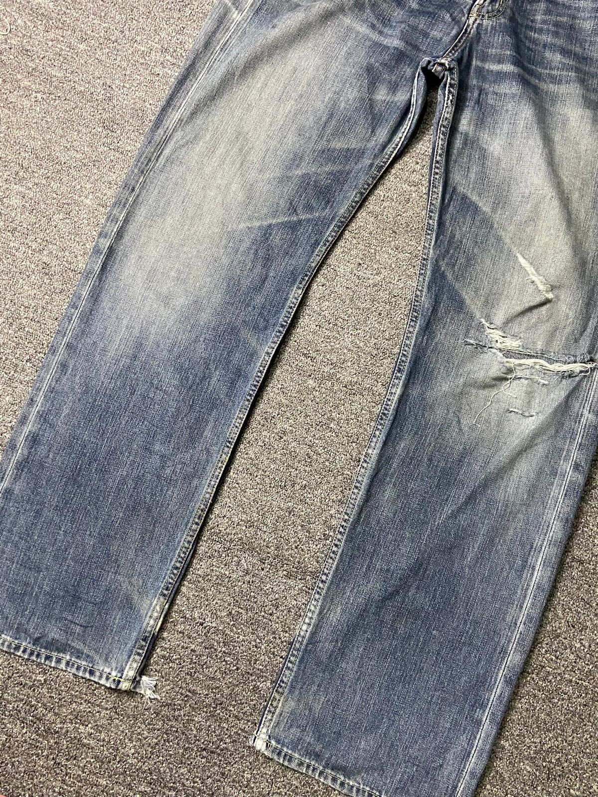 Japanese Brand × Seditionaries × Vintage VILLAND Brand Distressed Denim Ripped Jeans (131) Size US 36 / EU 52 - 12 Thumbnail
