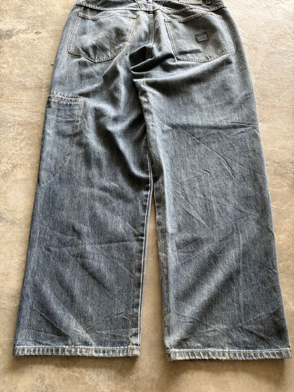 Designer × Marithe + Francois Girbaud vintage MARITHE FRANCOIS GIRBAUD MFG baggy jeans side pocket Size US 39 - 17 Thumbnail