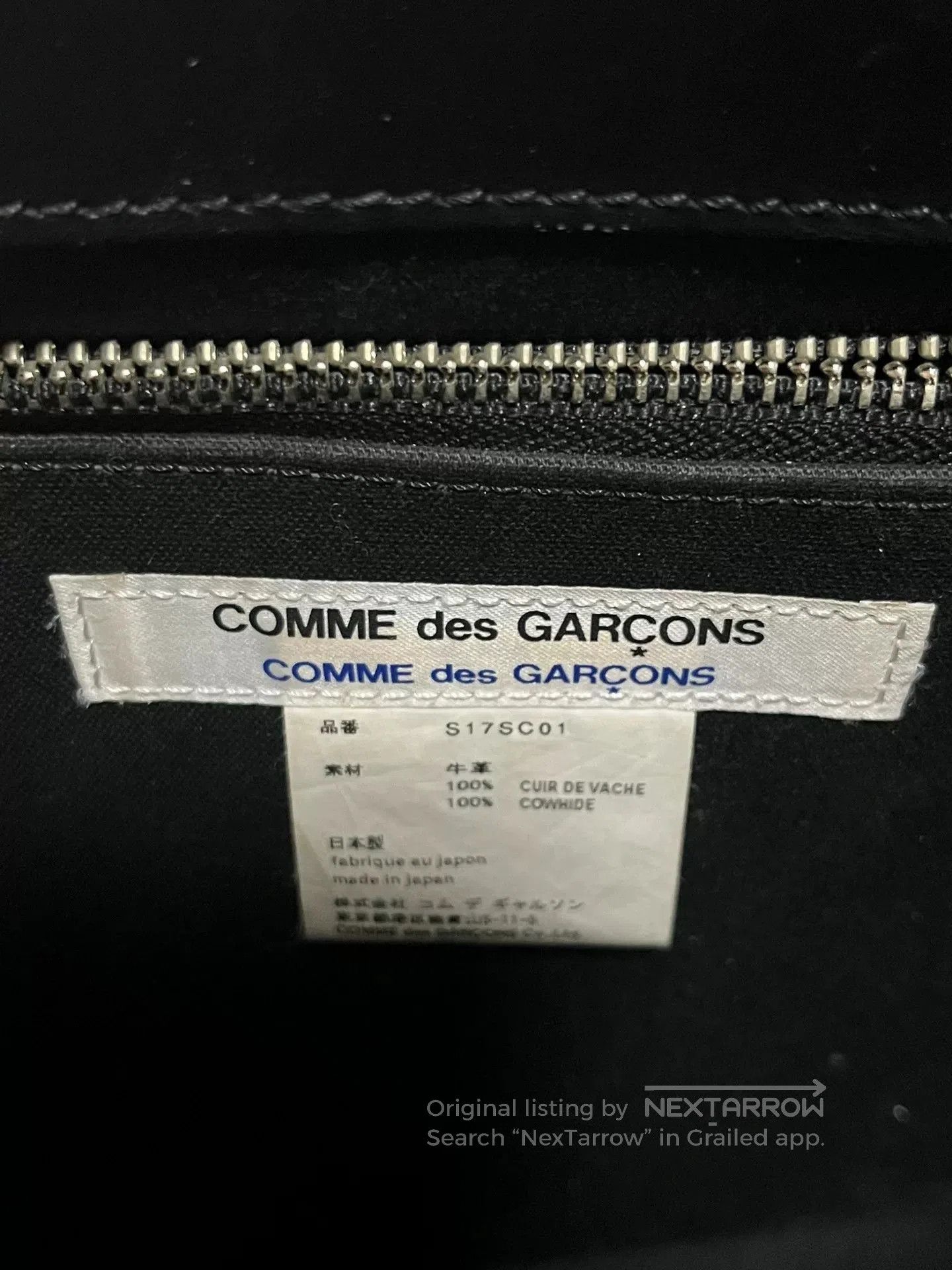Comme des Garcons Comme des Garcons Bamboo Handle Leather Bag. Size ONE SIZE - 7 Thumbnail