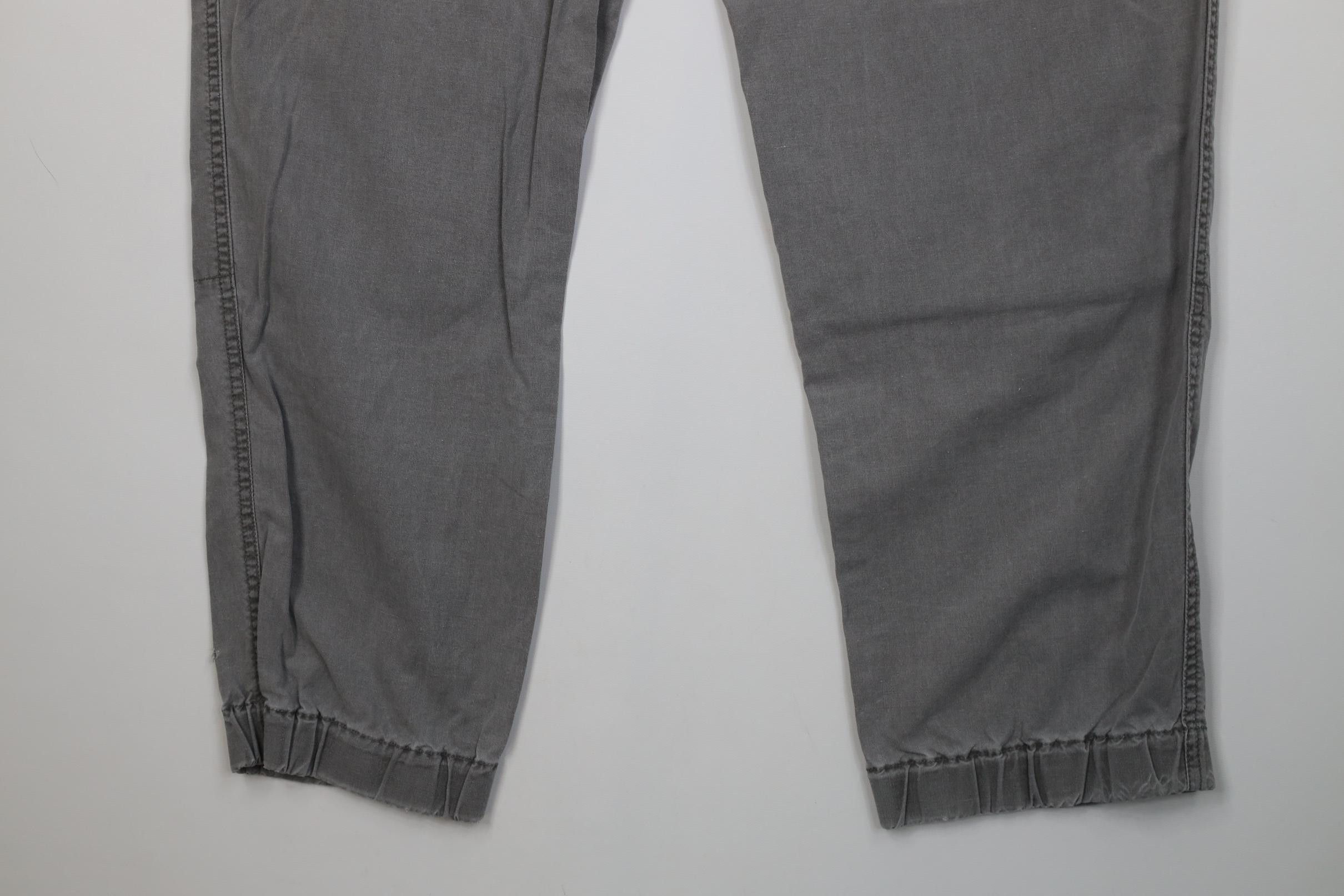 Vintage Vintage 90s Streetwear Double Knee Padded Belted Joggers Size US 36 / EU 52 - 14 Thumbnail
