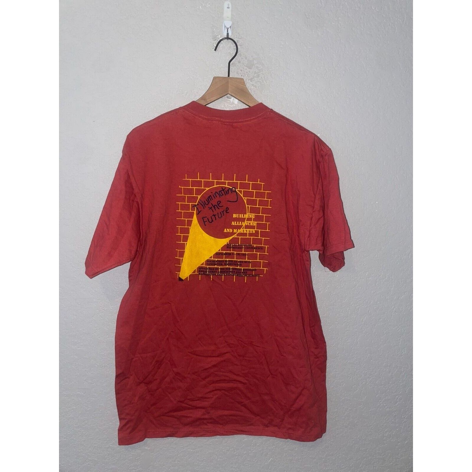 Jerzees Vinatage Biosolids Shirt Northwest Management Tee 90s VTG L Size US L / EU 52-54 / 3 - 1 Thumbnail
