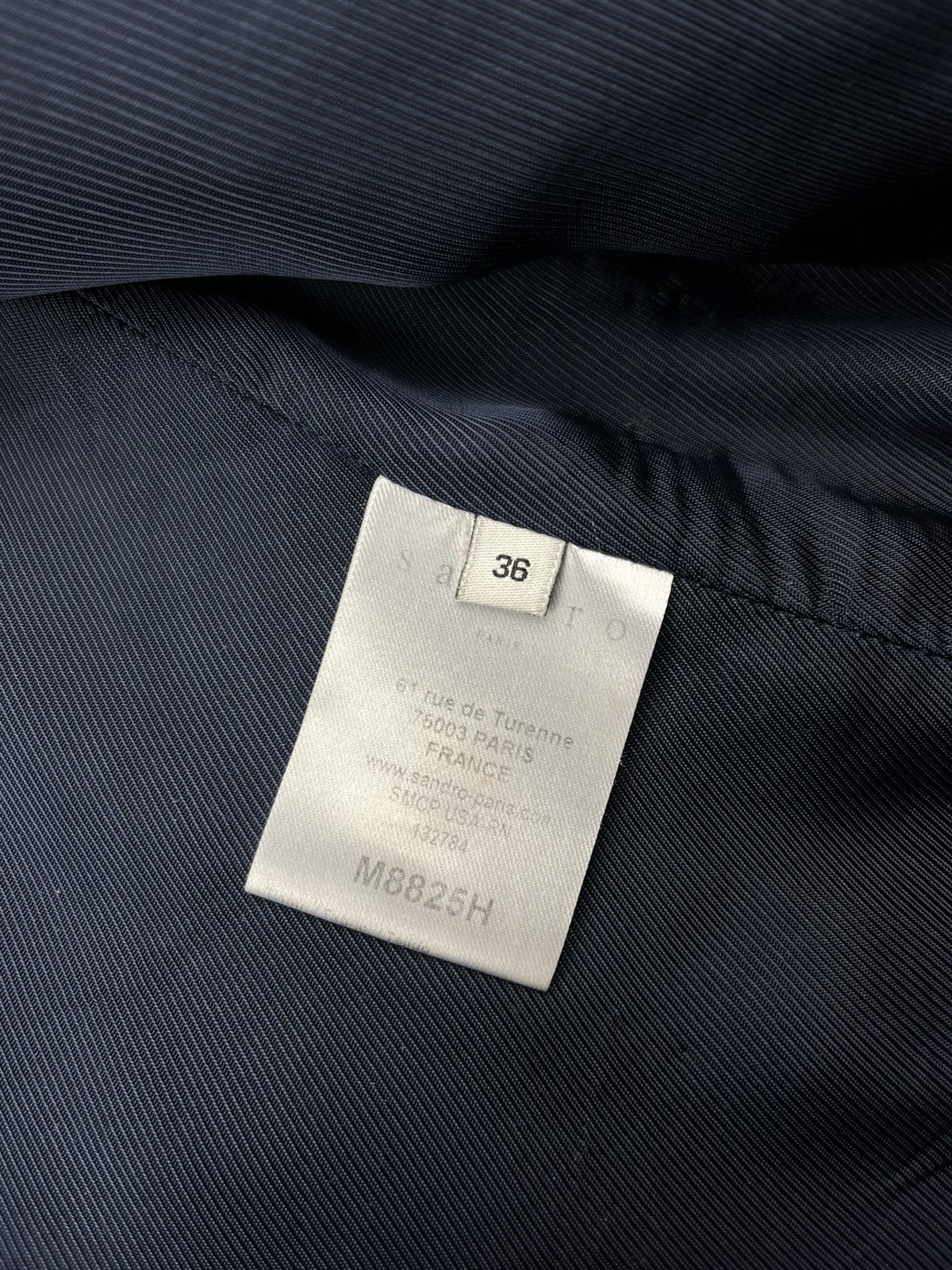 Sandro Sandro Paris wool coat M8825H Size XS / US 0-2 / IT 36-38 - 6 Thumbnail