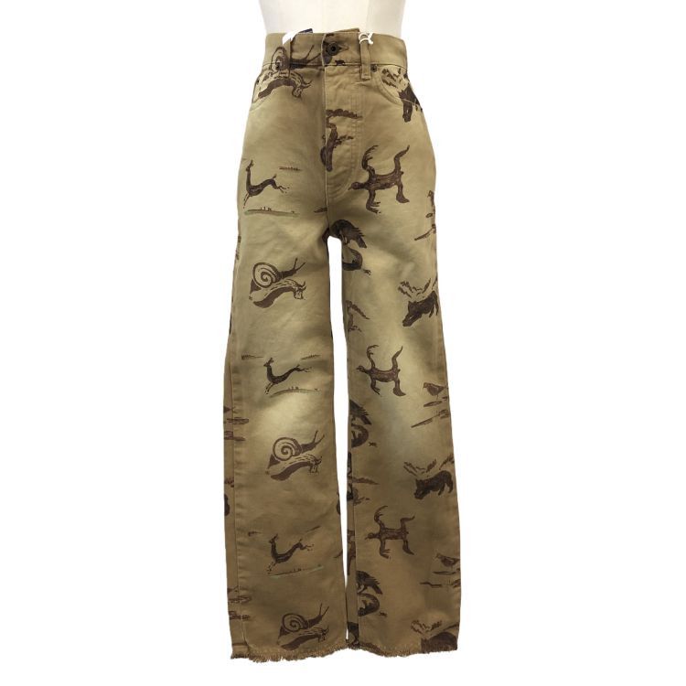Loewe Loewe Animal Print Pants Size 34 Size 24" / US 00 / IT 34 - 1 Thumbnail