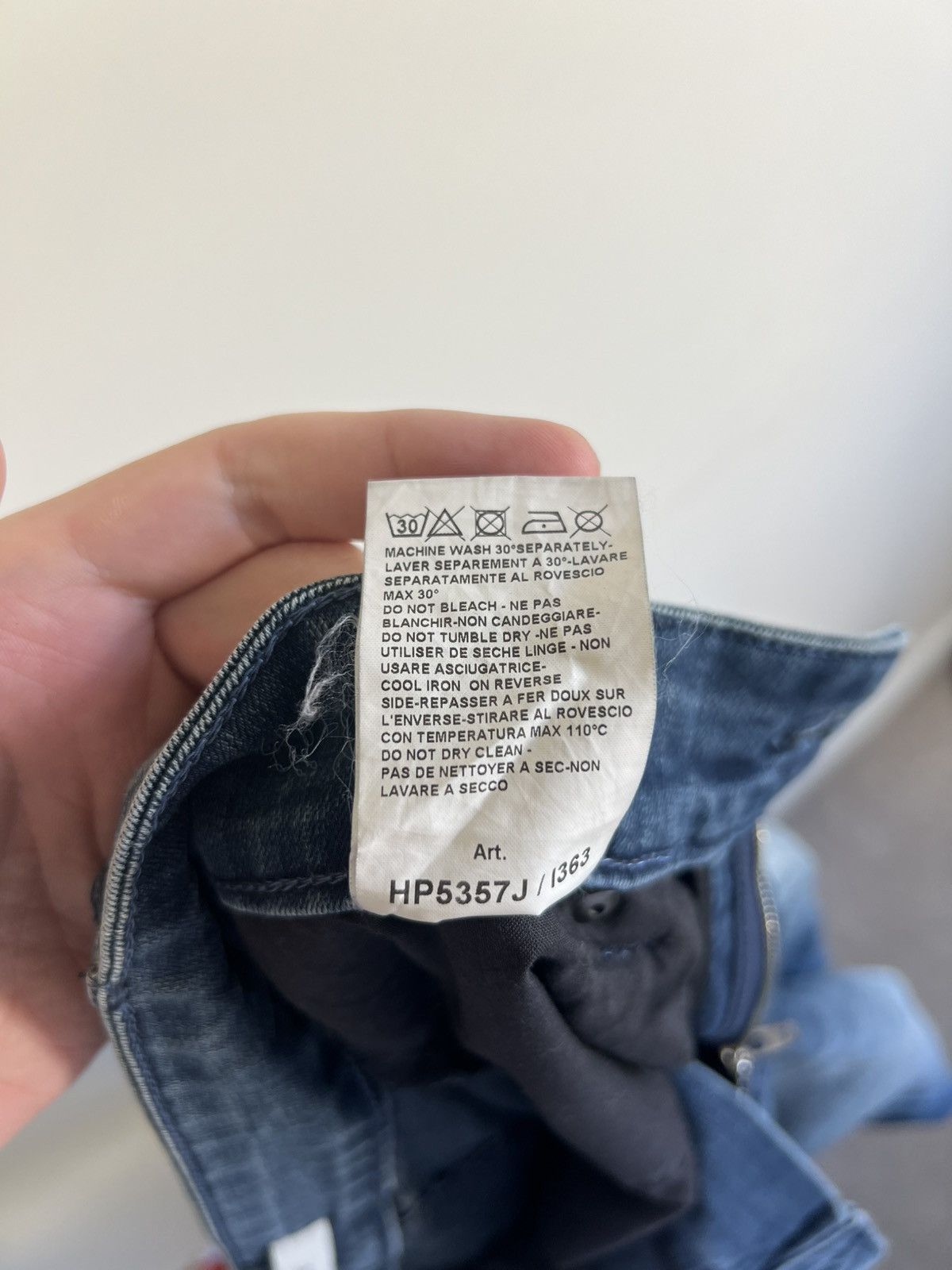 Balmain Balmain Skinny Biker Jeans 30 Hedi Slimane Skinny Pierre Size US 30 / EU 46 - 7 Thumbnail