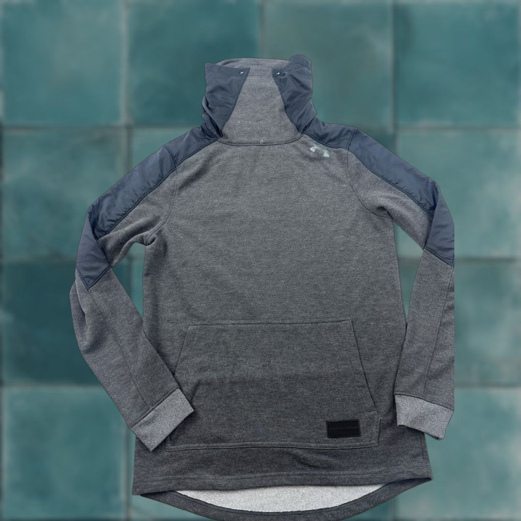 Under Armour Under Armour Sweatshirt Mens Small Gray Turtleneck Pullover Loose Fit Size US S / EU 44-46 / 1 - 1 Thumbnail