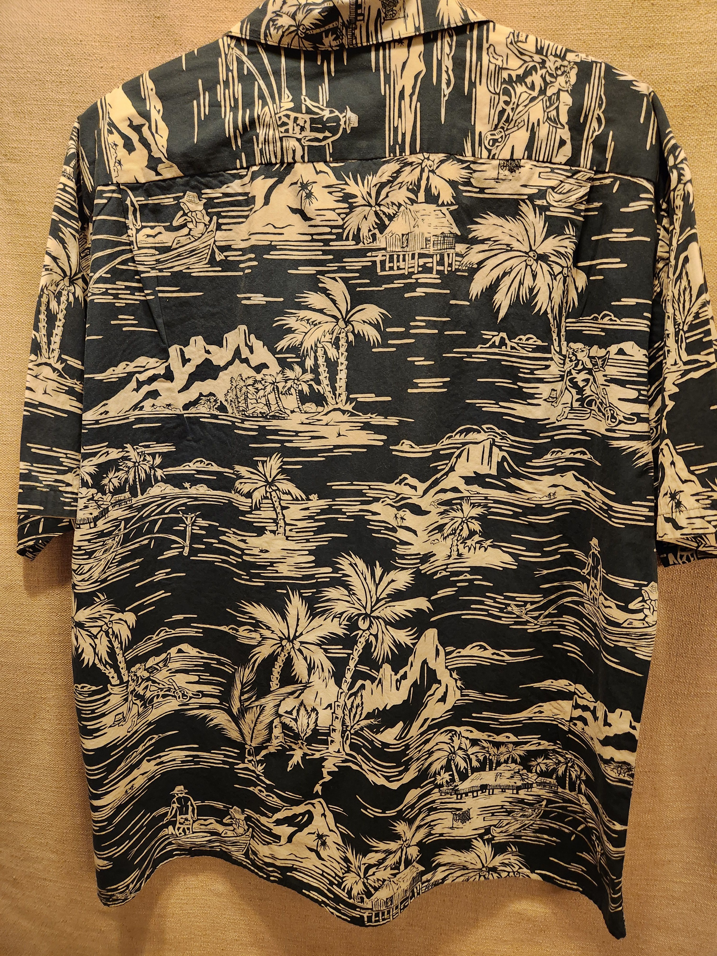 Hilo Hattie Vintage 80's 100% Cotton Hawaiian Floral Camp Shirt Size US XL / EU 56 / 4 - 2 Thumbnail