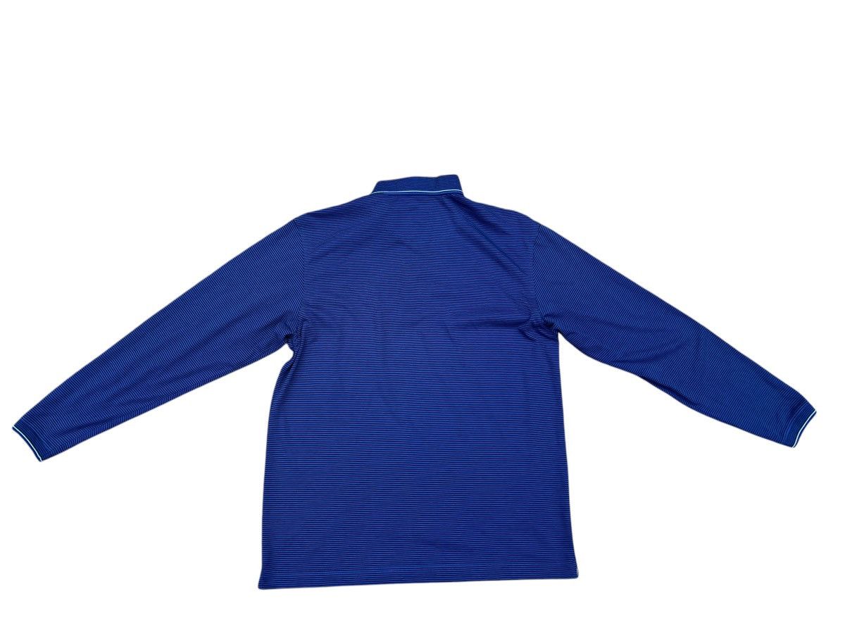 Nike Vintage Nike Golf Striped Long Sleeve Polo Shirt Dri - Fit Size US L / EU 52-54 / 3 - 11 Thumbnail