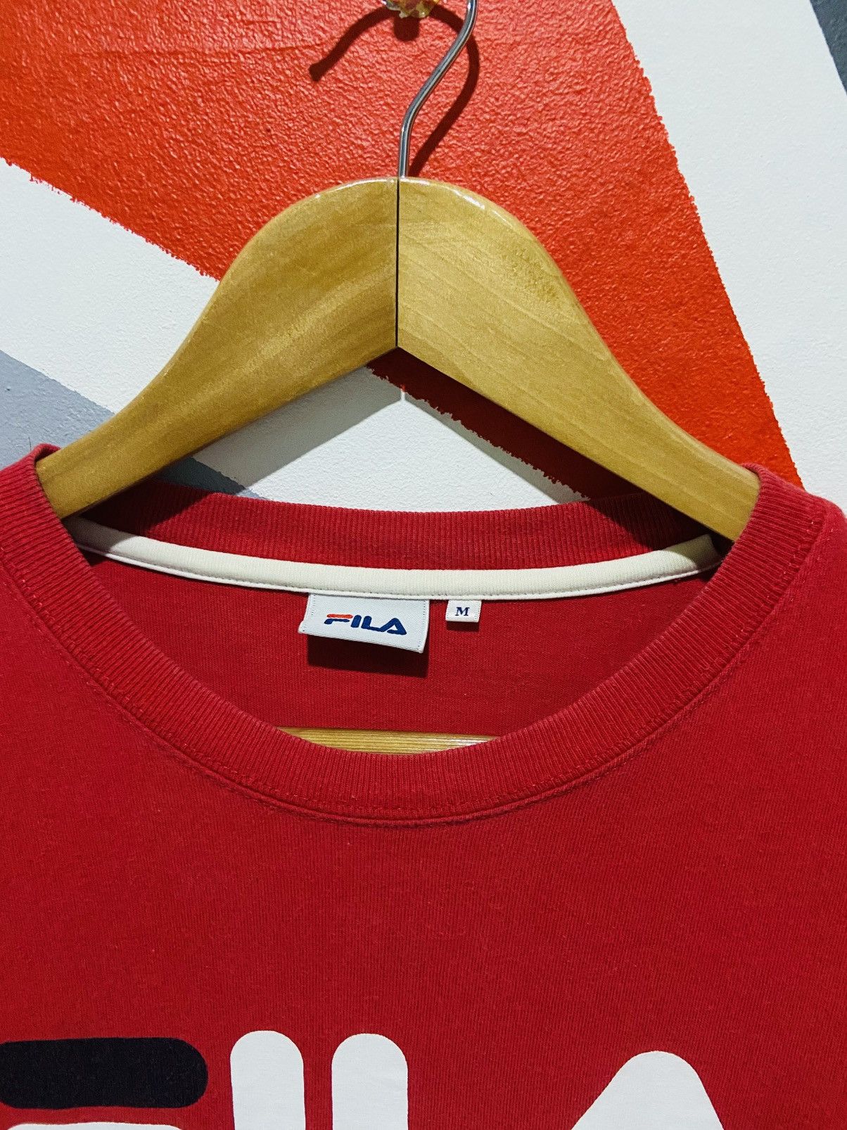 Fila Vintage Big Logo Fila Tee Size US M / EU 48-50 / 2 - 4 Thumbnail